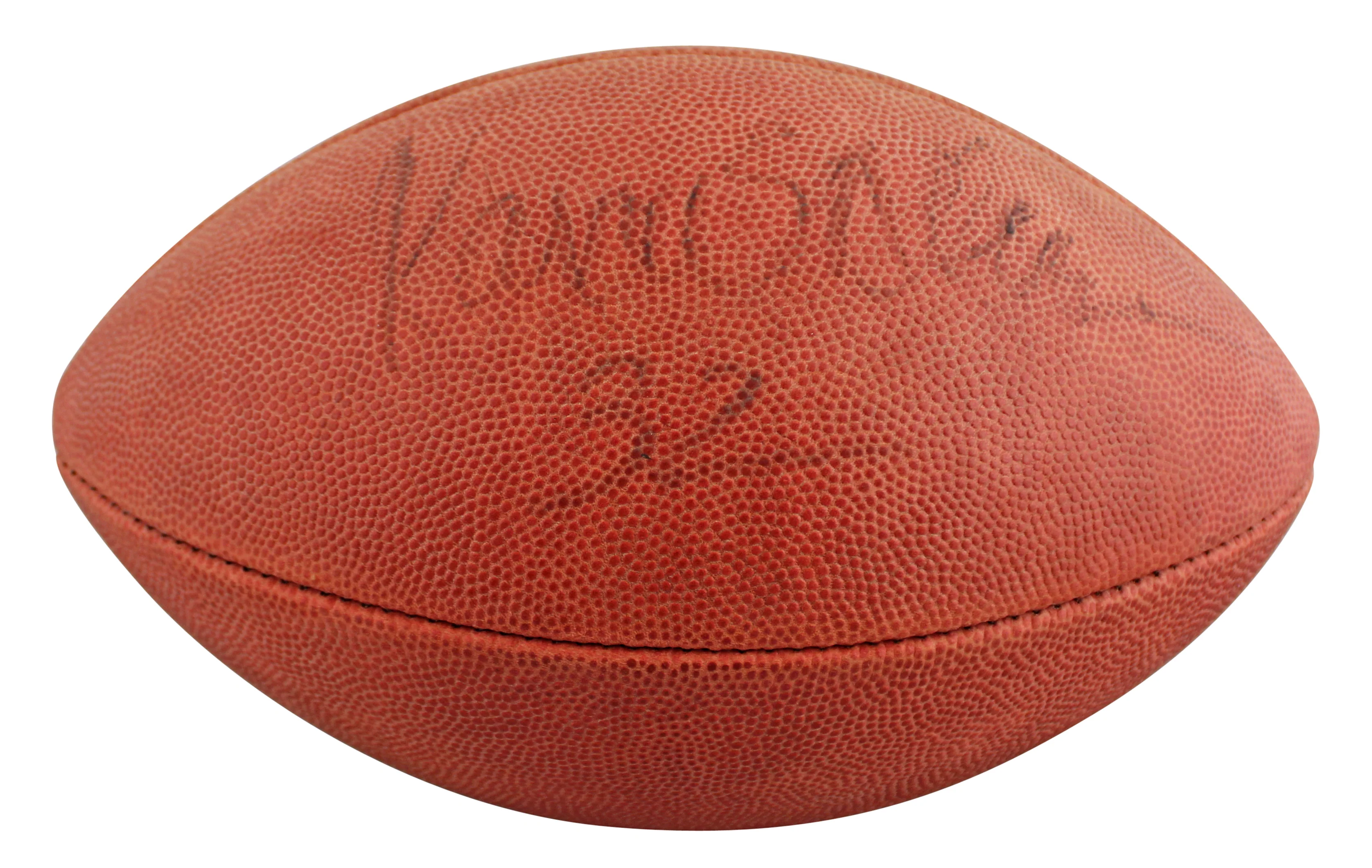 Raiders Marcus Allen Authentic Signed Wilson Official Nfl Football BAS #BV01124 - Image 3