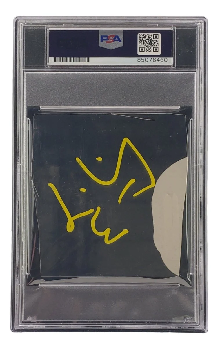 Rainn Wilson Signed Slabbed Funko Pop Cut Signature PSA/DNA 85076460 - Image 2