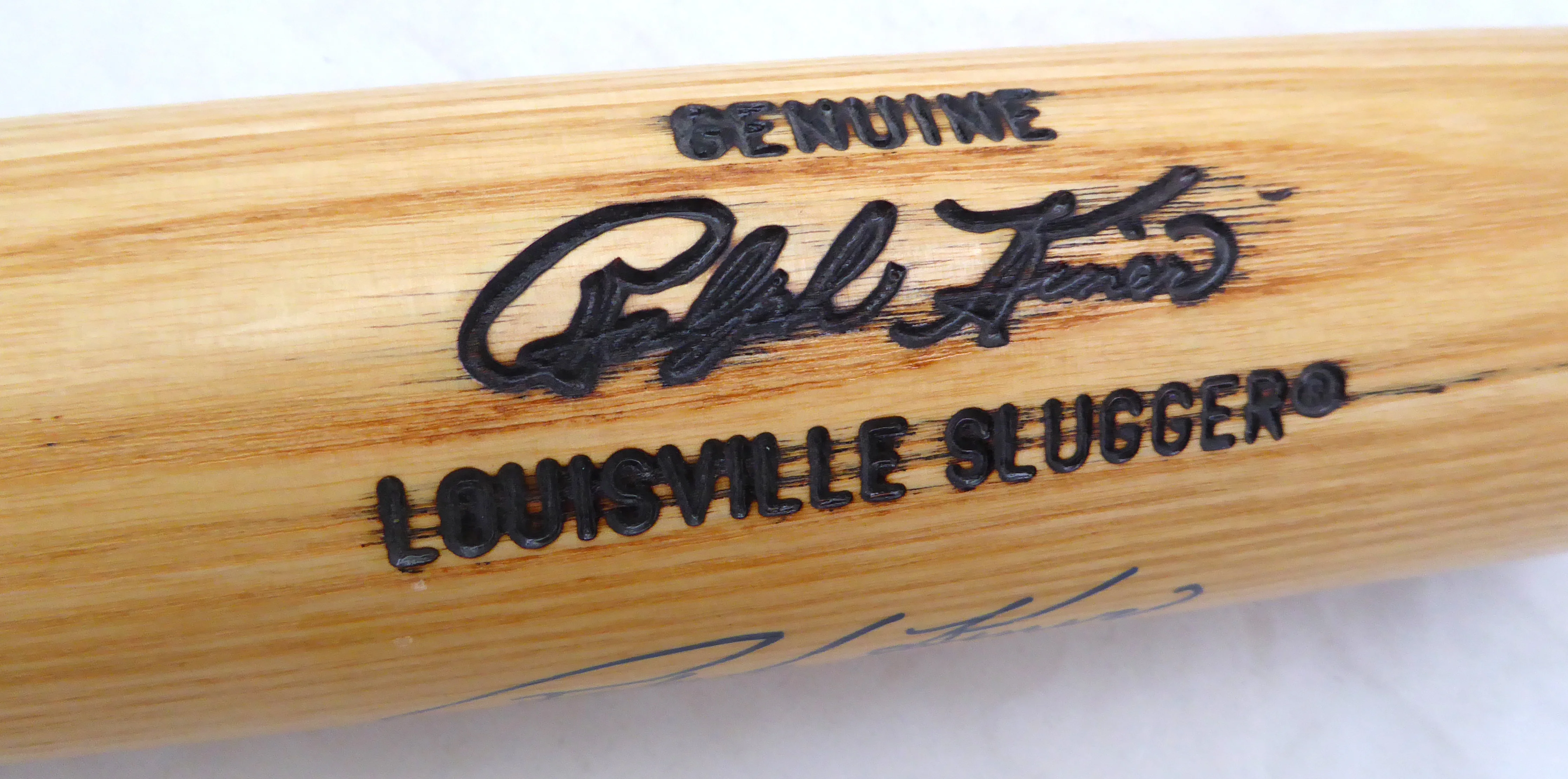 Ralph Kiner Autographed Louisville Slugger Bat Pittsburgh Pirates Game Model Beckett BAS QR #BK44608 - Image 5