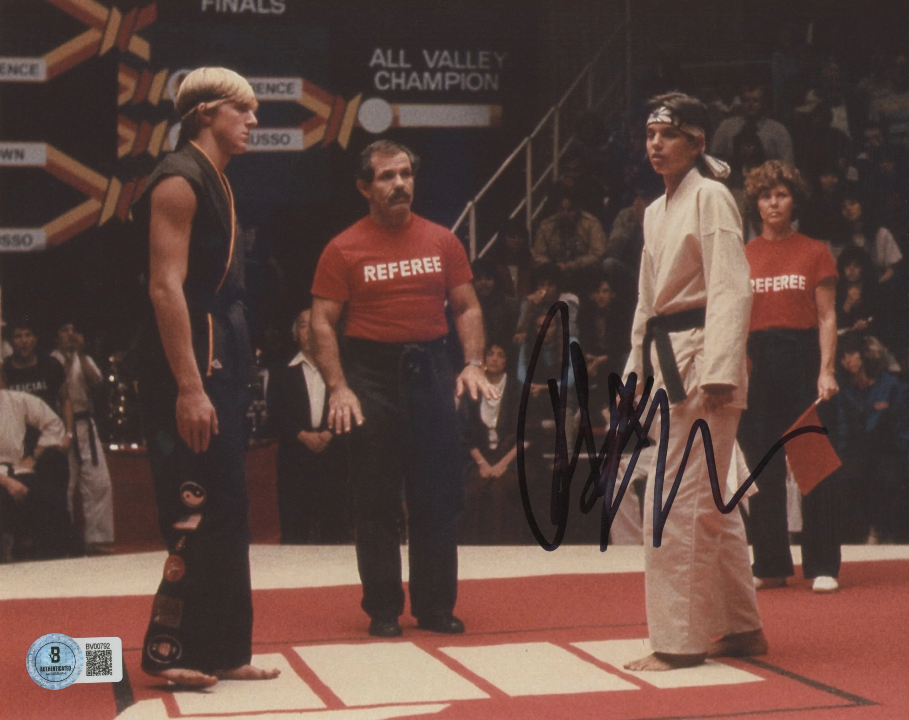 Ralph Macchio The Karate Kid Authentic Signed 8x10 Photo BAS #BV00792 - Image 2