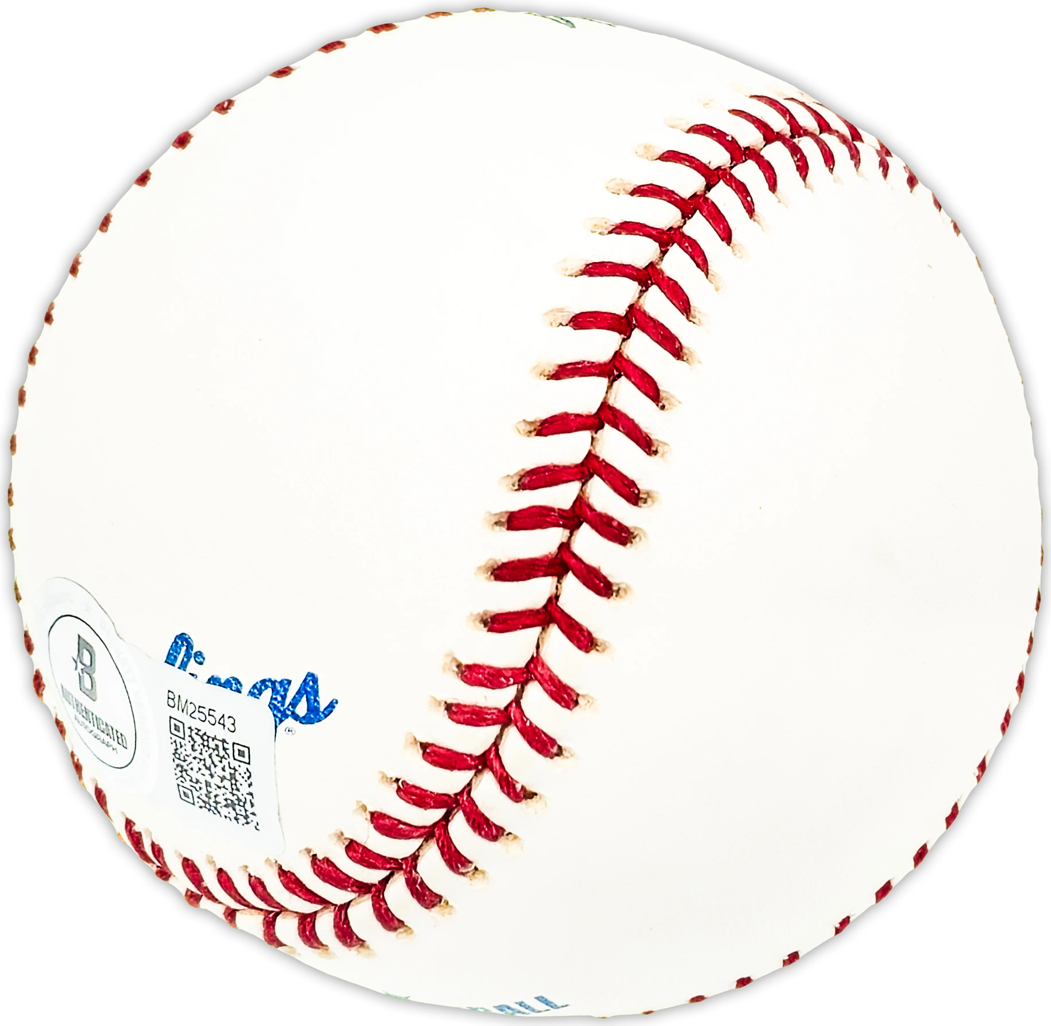 Ralph McLeod Autographed Official MLB Baseball Boston Bees Beckett BAS QR #BM25543 - Image 3