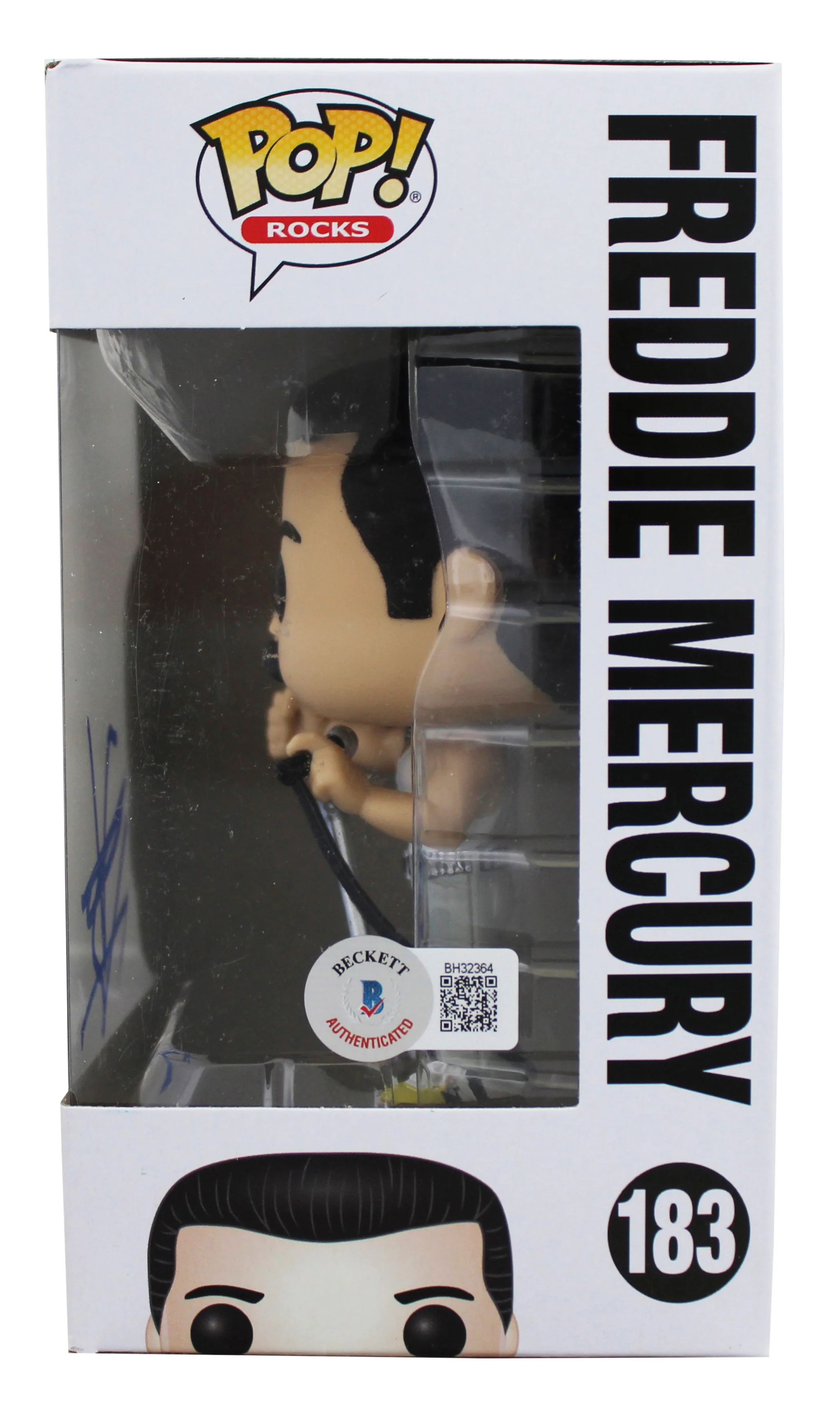 Rami Malek Bohemian Rhapsody Signed #183 Funko Pop Vinyl Figure BAS #BH32364 - Image 4