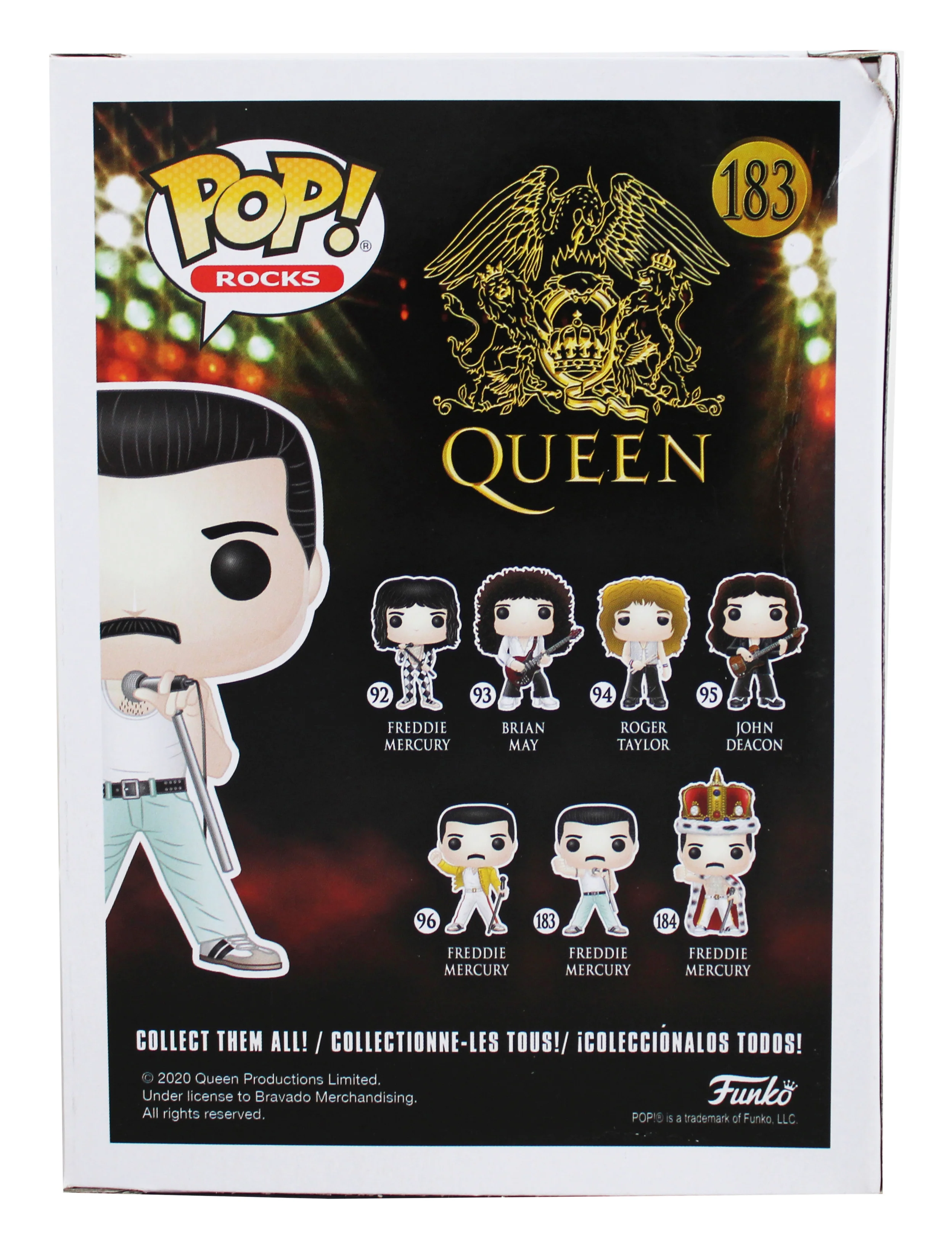 Rami Malek Bohemian Rhapsody Signed #183 Funko Pop Vinyl Figure BAS #BH32364 - Image 5