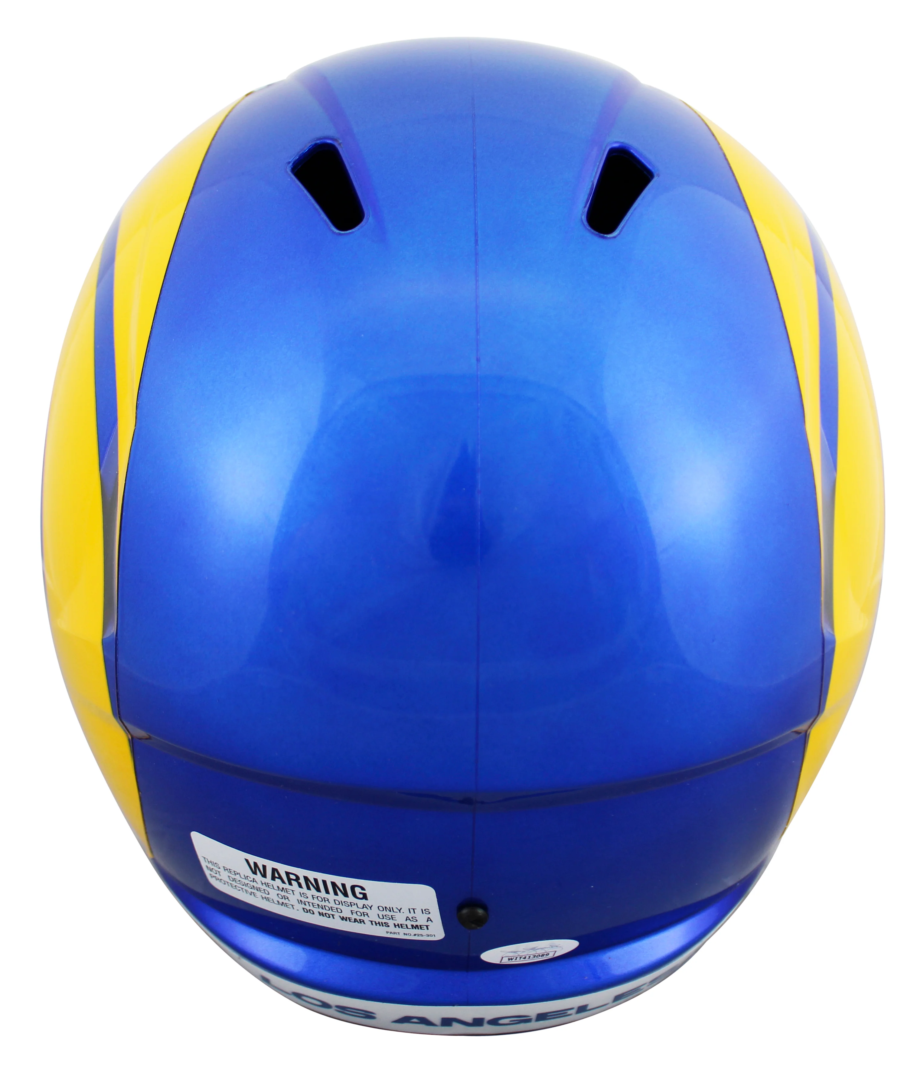 Rams Aaron Donald Signed Full Size Speed Rep Helmet JSA Witness #WIT413089 - Image 3