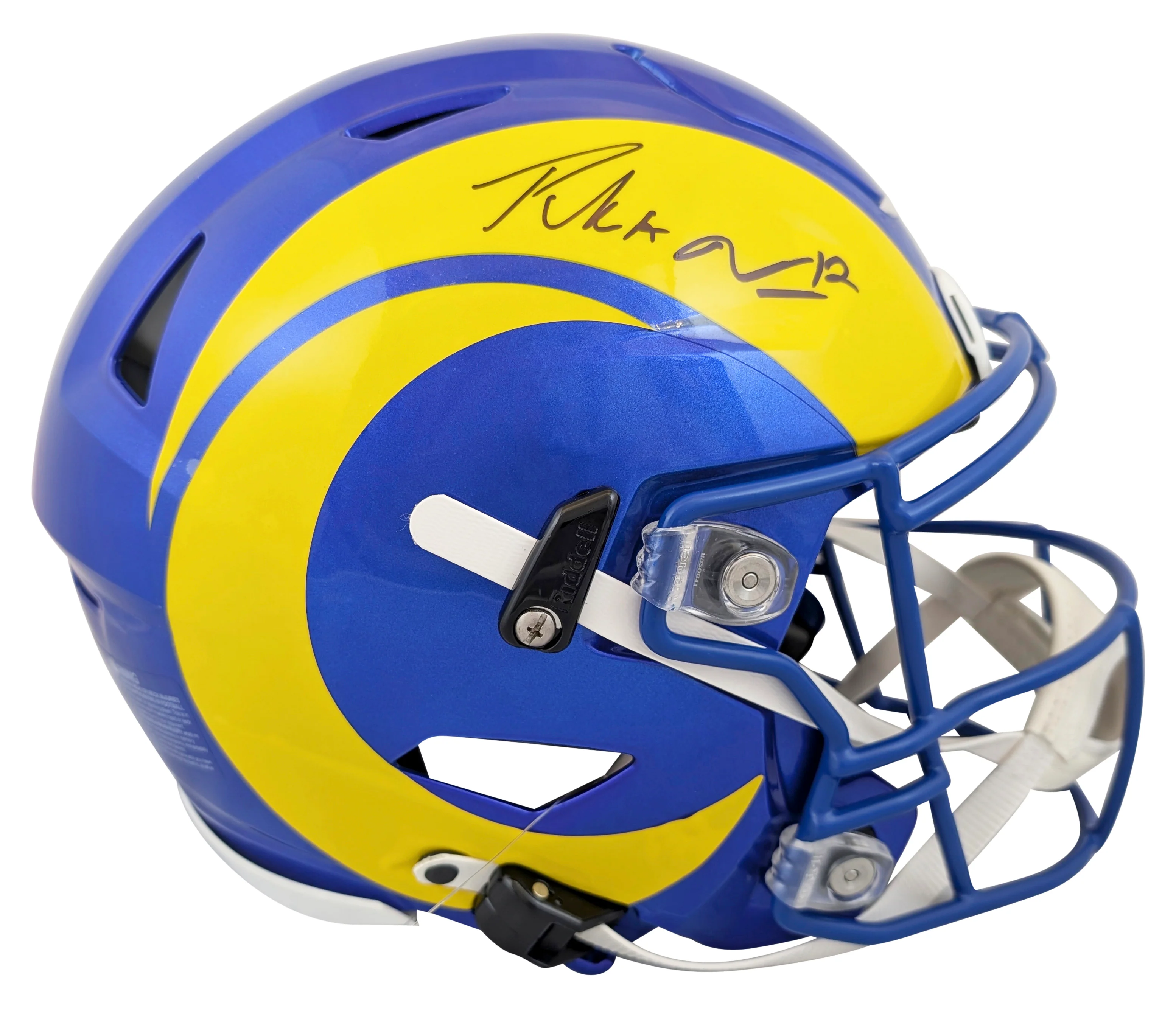 Rams Puka Nacua Authentic Signed Speed Flex Full Size Helmet Fanatics - Image 2