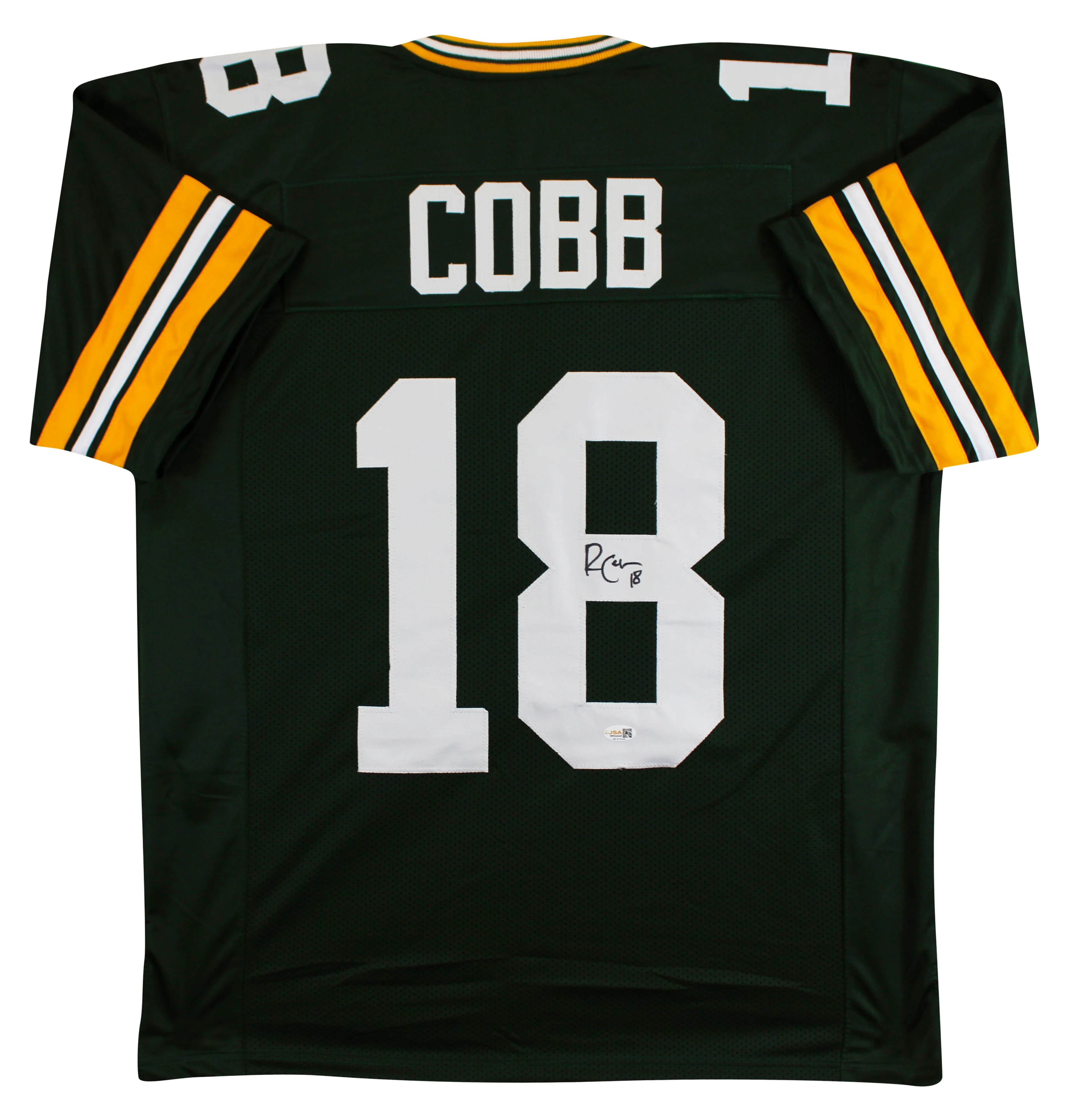 Randall Cobb Authentic Signed Green Pro Style Jersey Autographed JSA Witnessed - Image 2