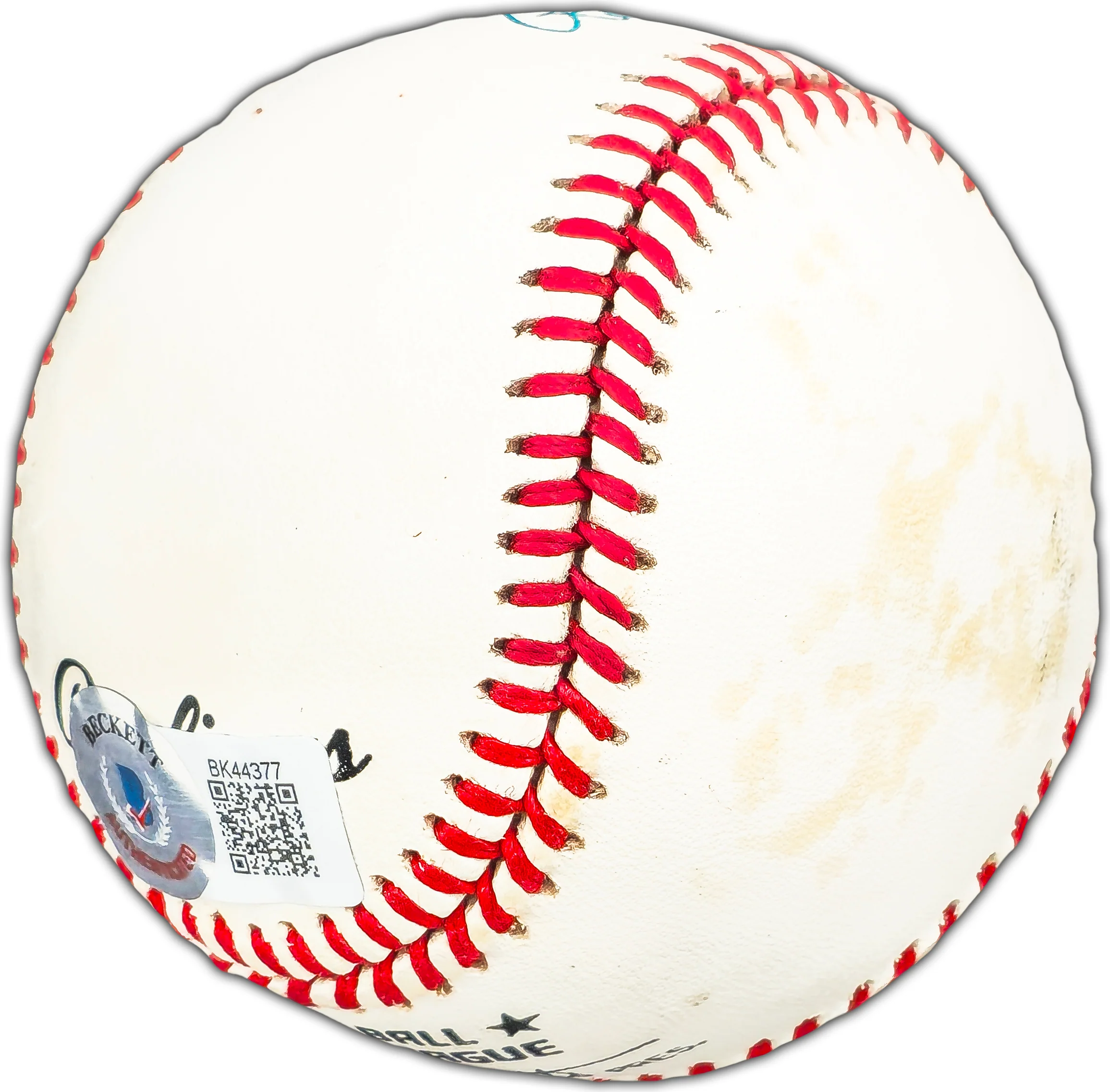 Randy Myers Autographed Official NL Baseball New York Mets, Cincinnati Reds "5/28/88" Beckett BAS #BK44377 - Image 3