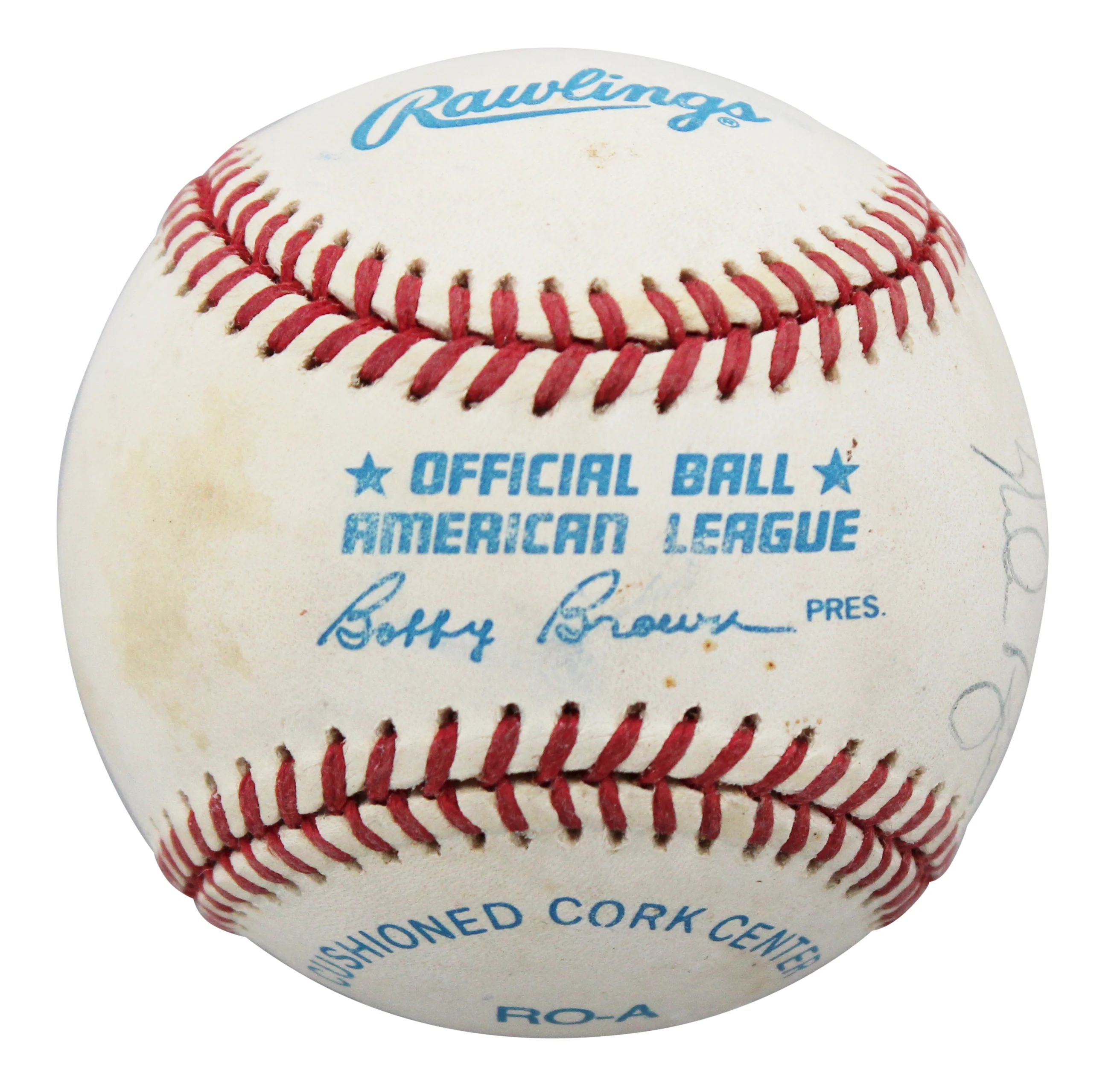 Rangers Nolan Ryan "Best Wishes" Authentic Signed OAL Baseball BAS #BU64228 - Image 8