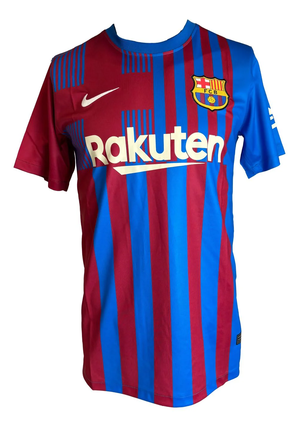 Raphina Signed Barcelona 2021/22 Nike Soccer Jersey BAS - Image 3