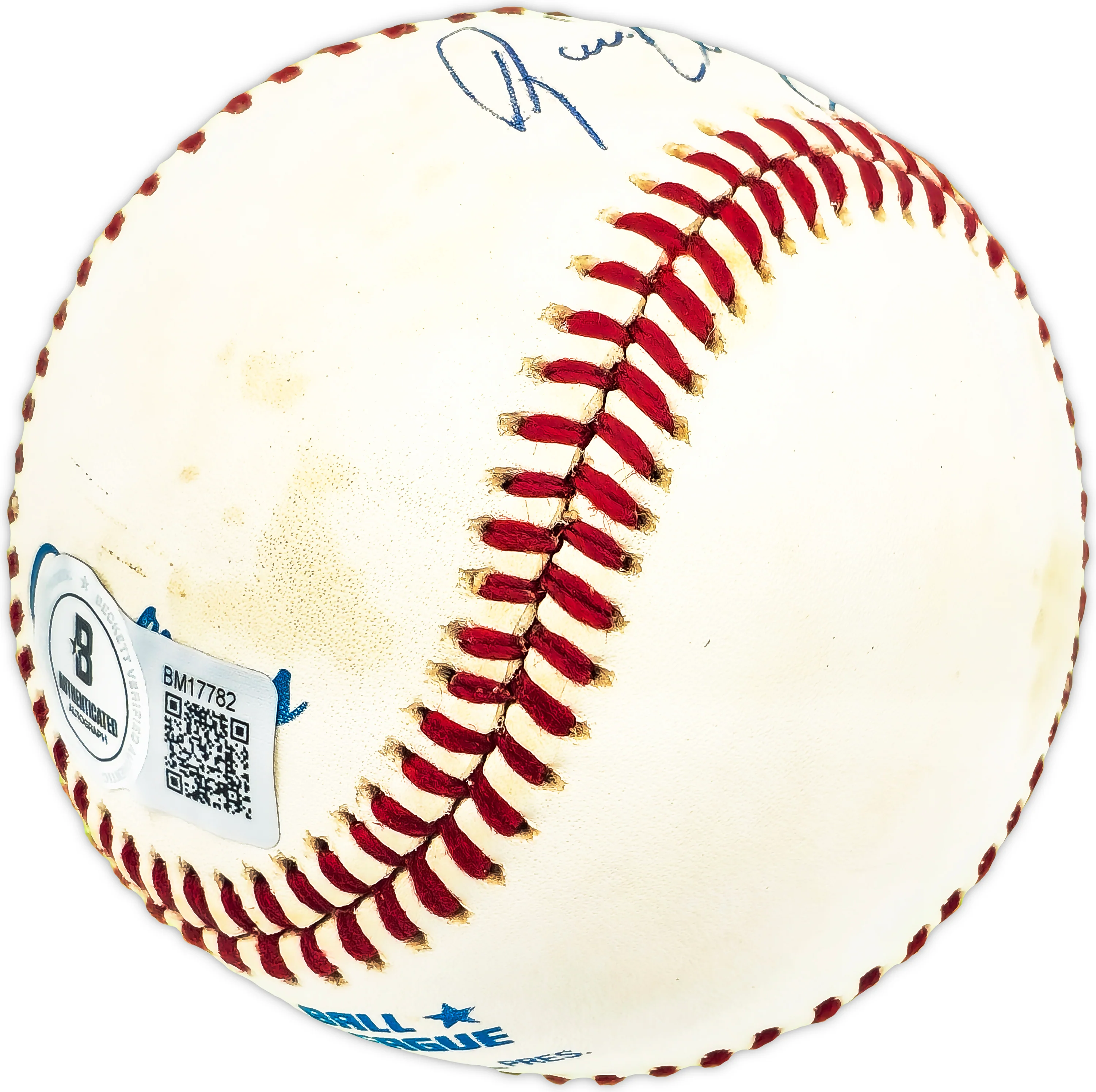 Raul Sanchez Autographed Official AL Baseball Reds, Senators Beckett BAS QR #BM17782 - Image 3