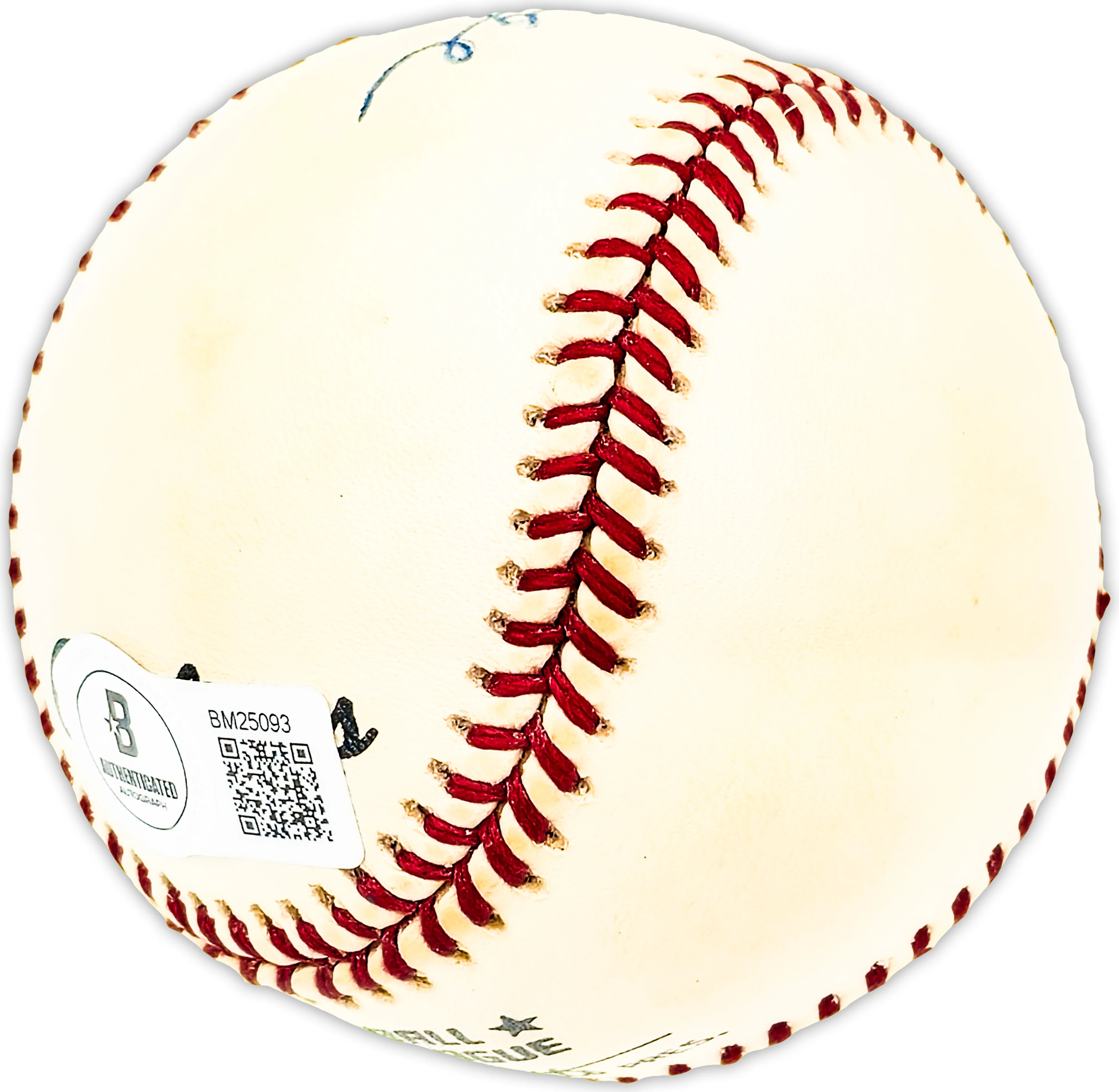 Ray Benge Autographed Official NL Baseball Brooklyn Dodgers Beckett BAS QR #BM25093 - Image 3