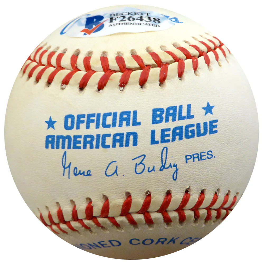 Ray Coleman Autographed Official AL Baseball St. Louis Browns, Chicago White Sox Beckett BAS #F26438 - Image 2