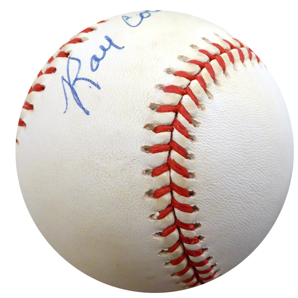 Ray Coleman Autographed Official AL Baseball St. Louis Browns, Chicago White Sox Beckett BAS #F26438 - Image 3