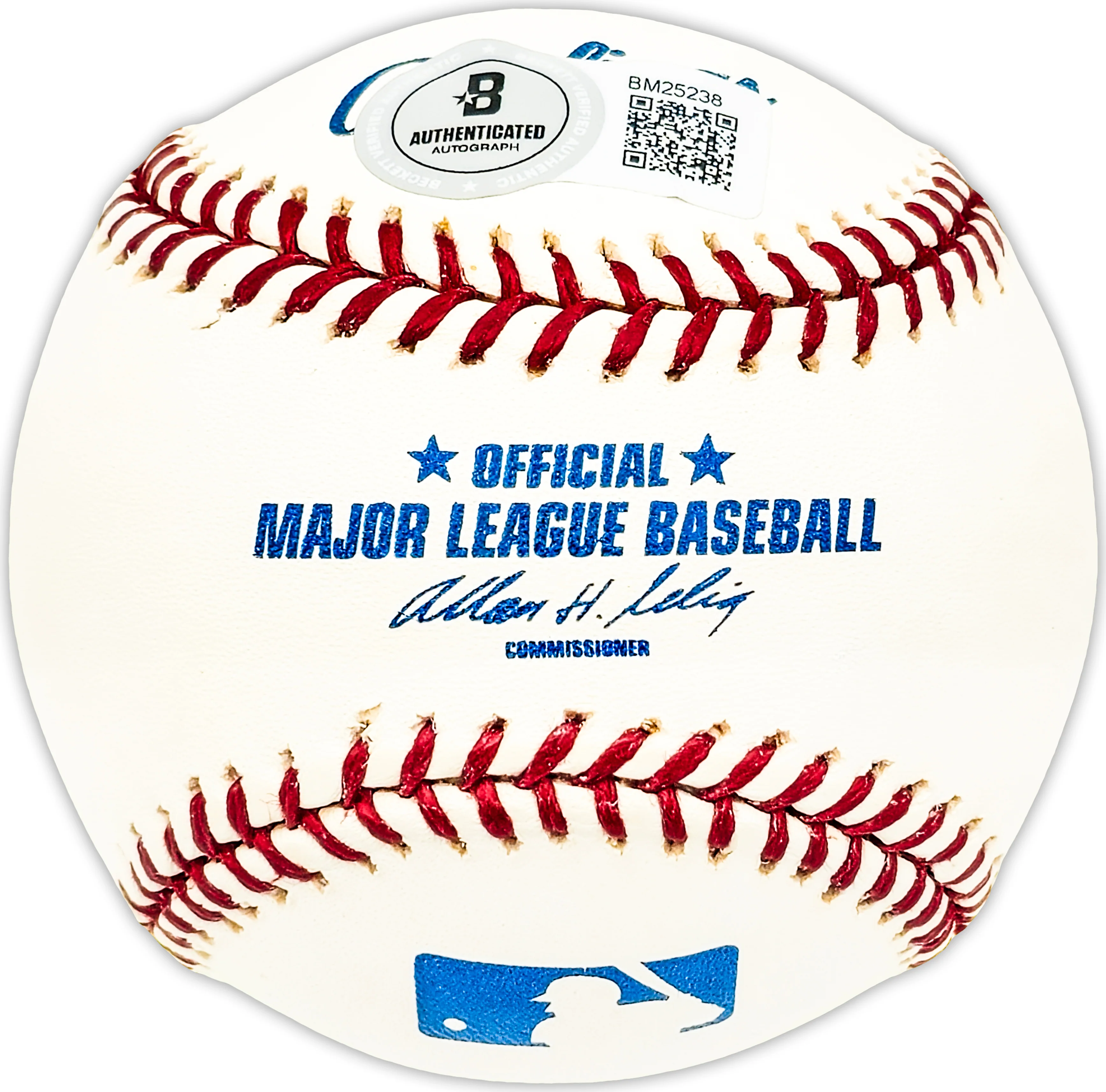 Ray Hamrick Autographed Official MLB Baseball Philadelphia Phillies Beckett BAS QR #BM25238 - Image 2