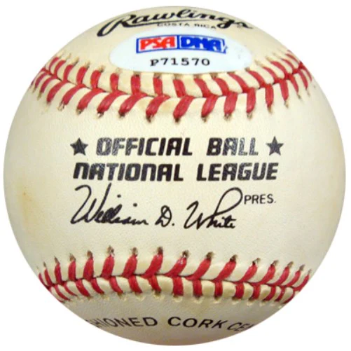 Ray Hathaway Autographed Official NL Baseball Brooklyn Dodgers PSA/DNA #P71570 - Image 2