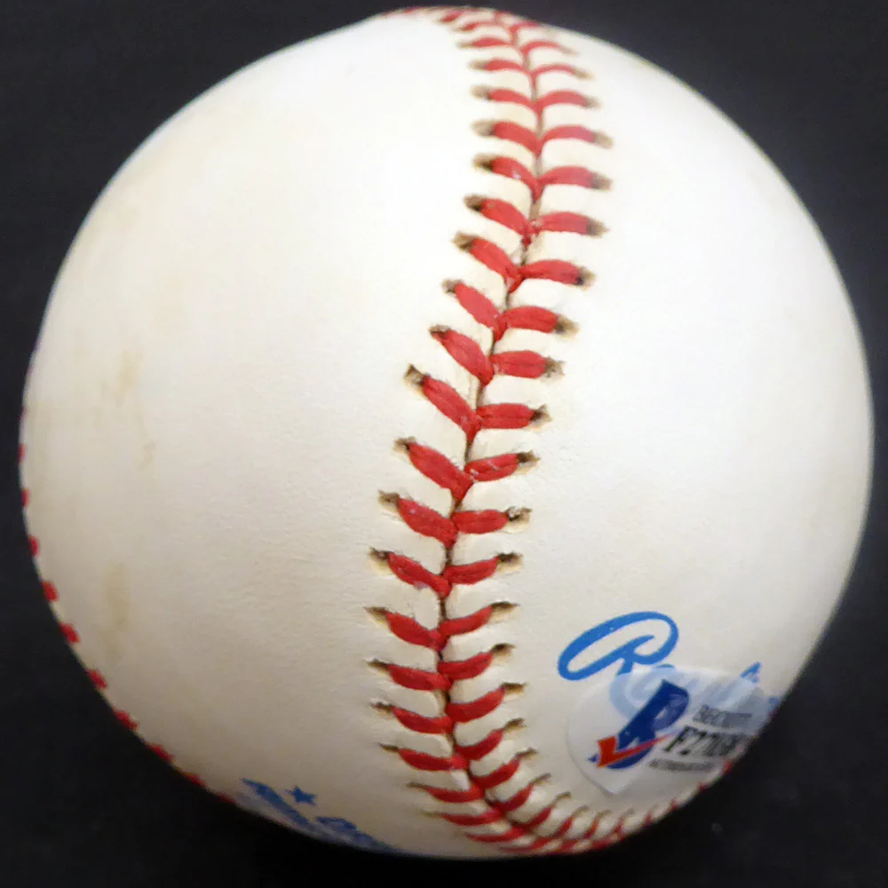 Ray Murray Autographed Official AL Baseball Cleveland Indians, Oakland A's Beckett BAS #F27038 - Image 4