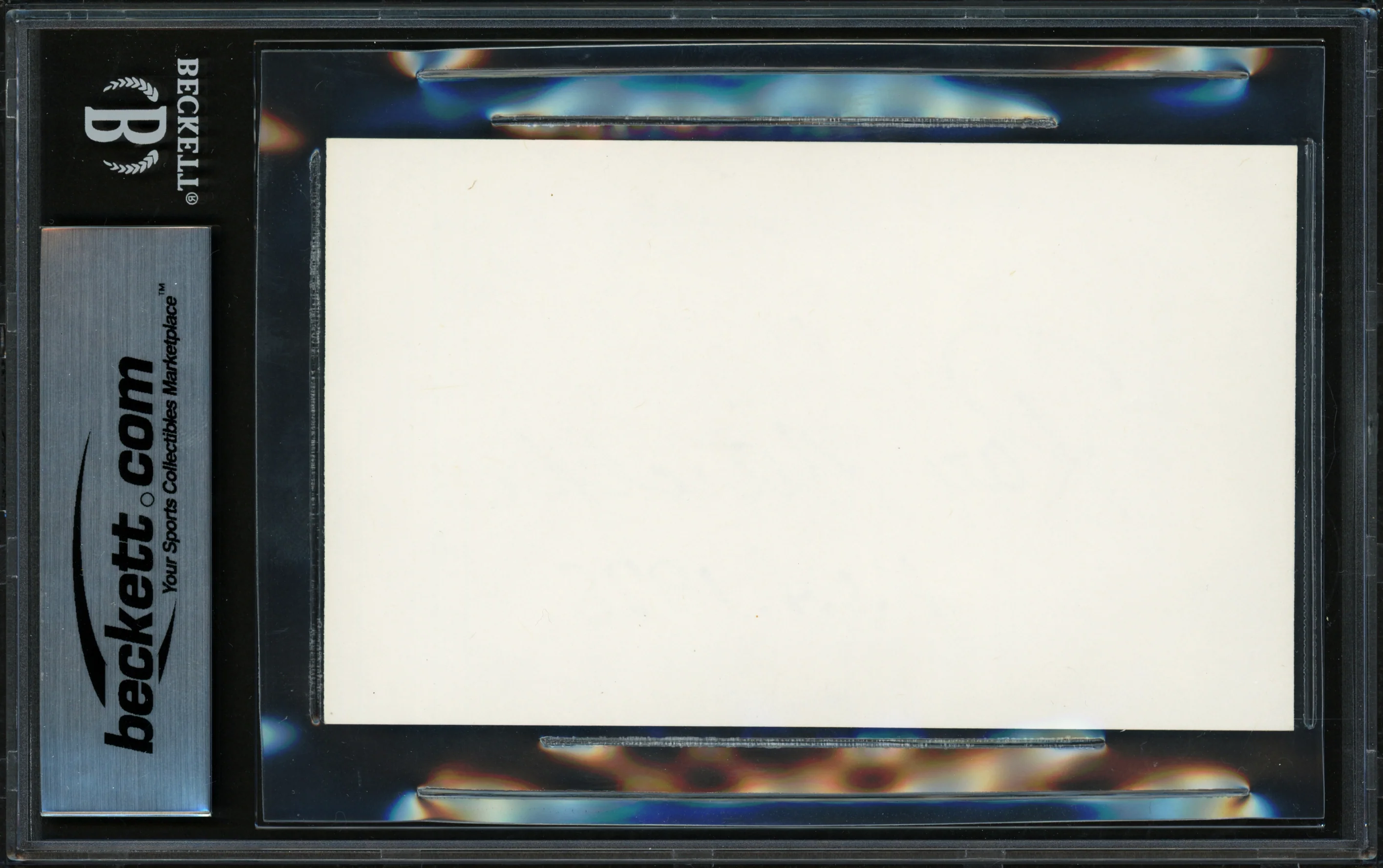 Ray Nitschke Autographed 3x5 Index Card Green Bay Packers "HOF 1978" Beckett BAS #17402442 - Image 2