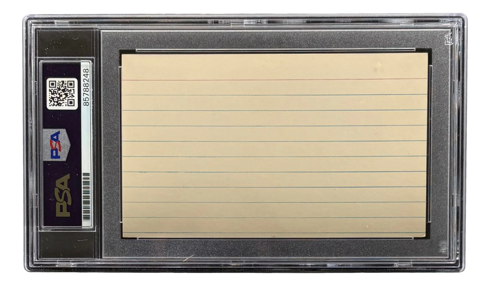 Red Faber Chicago White Sox Signed In Black Index Card PSA/DNA - Image 2