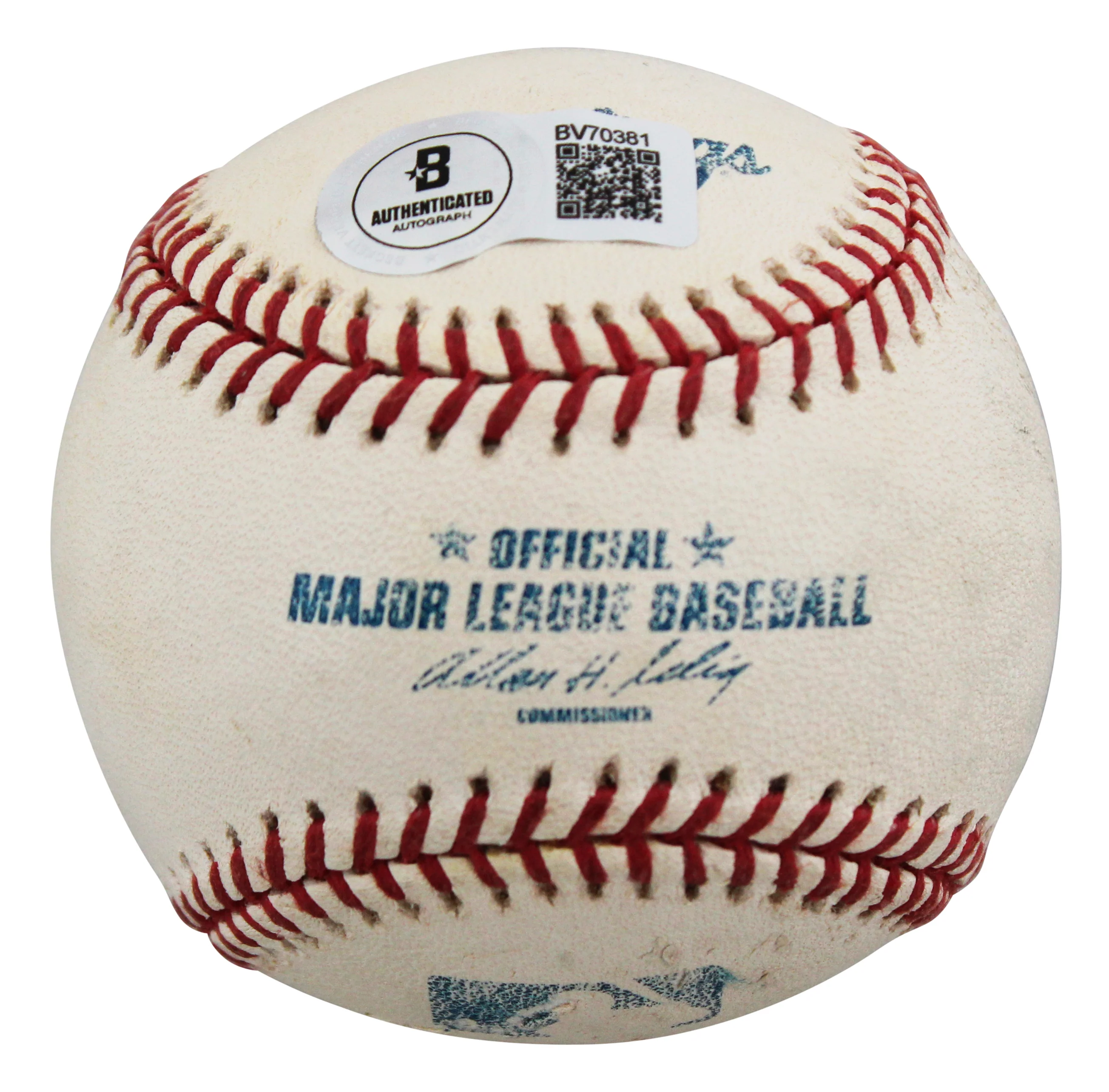 Red Sox Pedro Martinez Authentic Signed Allen Sellig OML Baseball BAS #BV70381 - Image 8