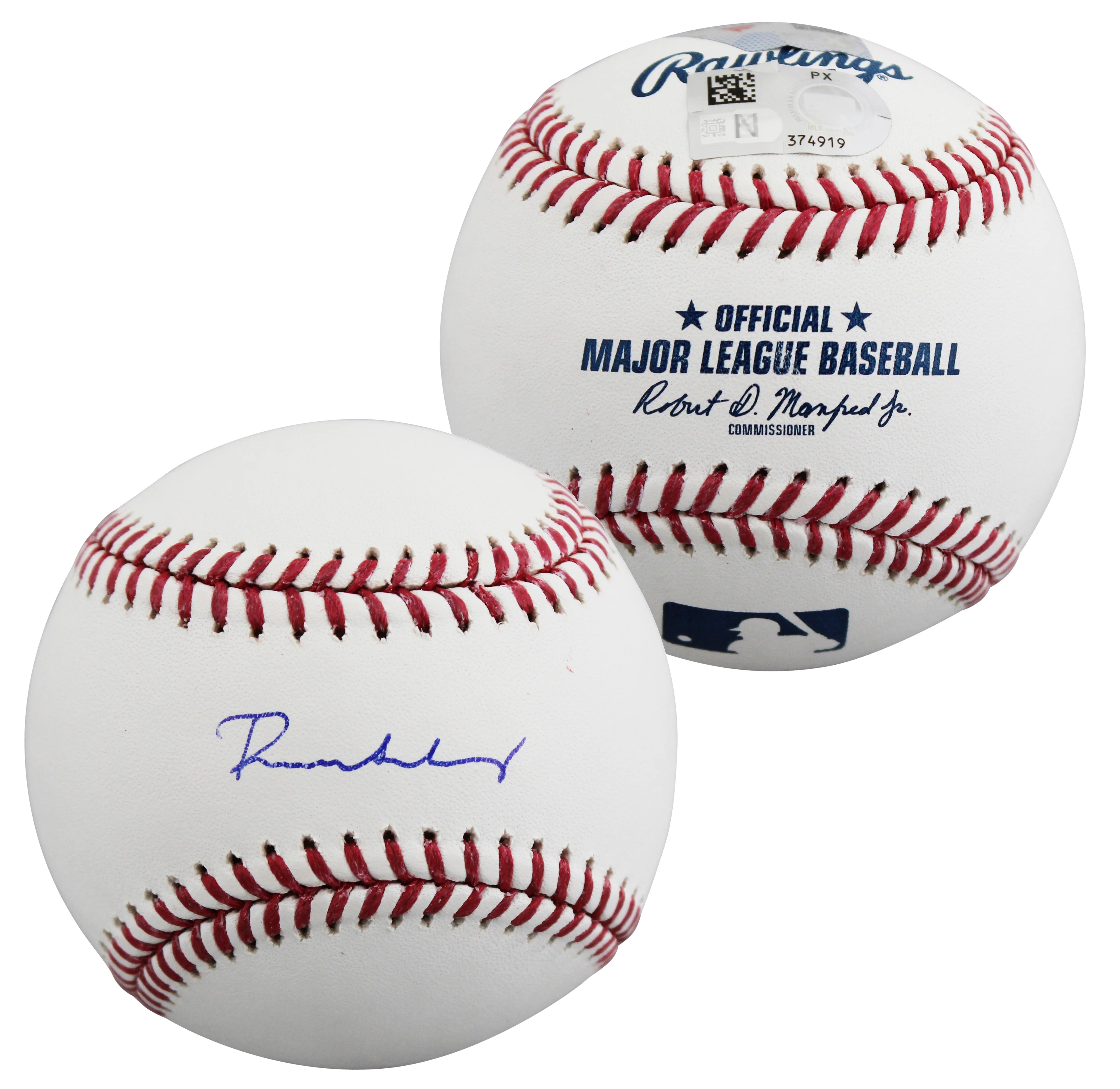Red Sox Roman Anthony Authentic Signed Oml Baseball Autographed MLB & Fanatics - Image 2