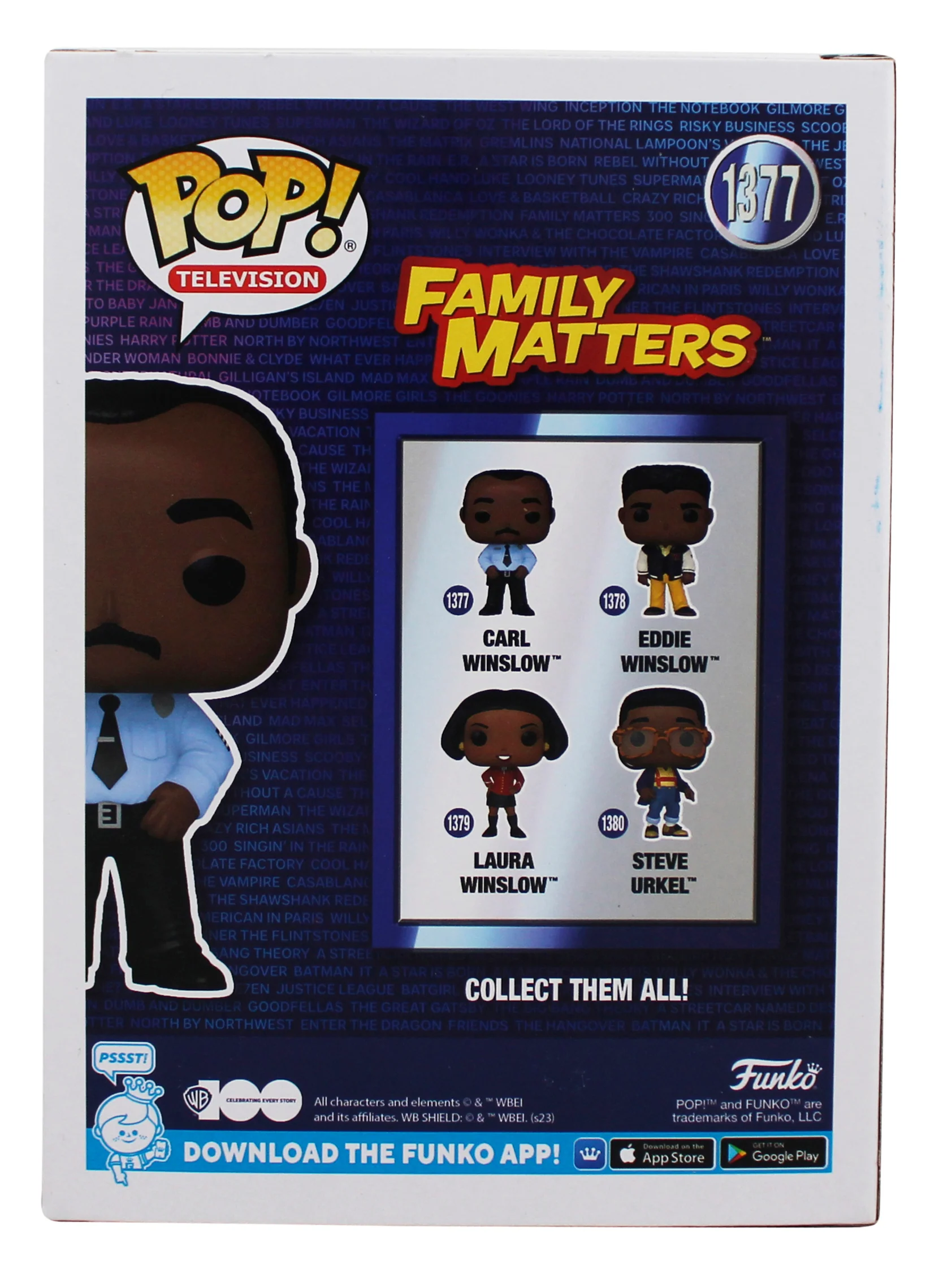 Reginald VelJohnson Family Matters "Carl" Signed #1377 Funko Pop Figure BAS Wit - Image 5