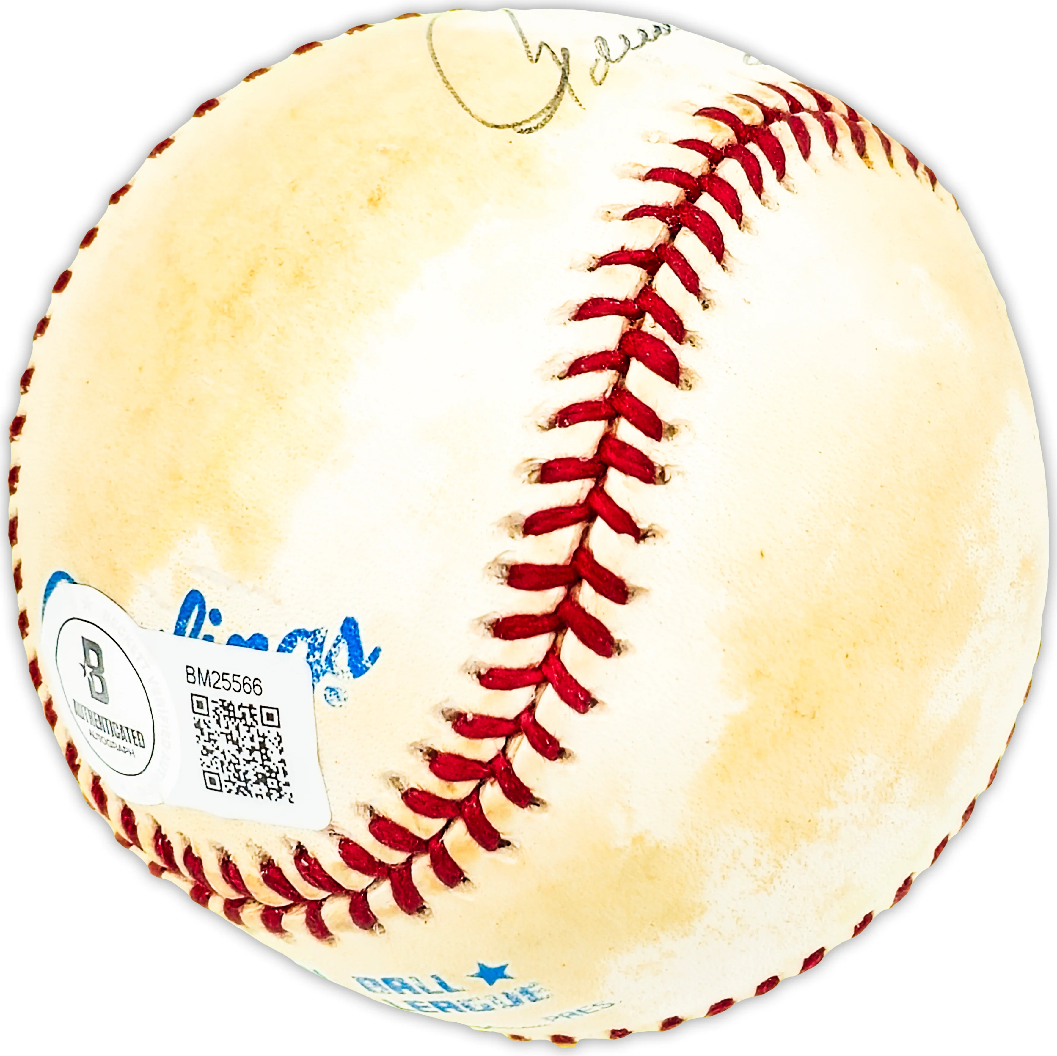 Rennie Stennett Autographed Official AL Baseball Pittsburgh Pirates Beckett BAS QR #BM25566 - Image 3