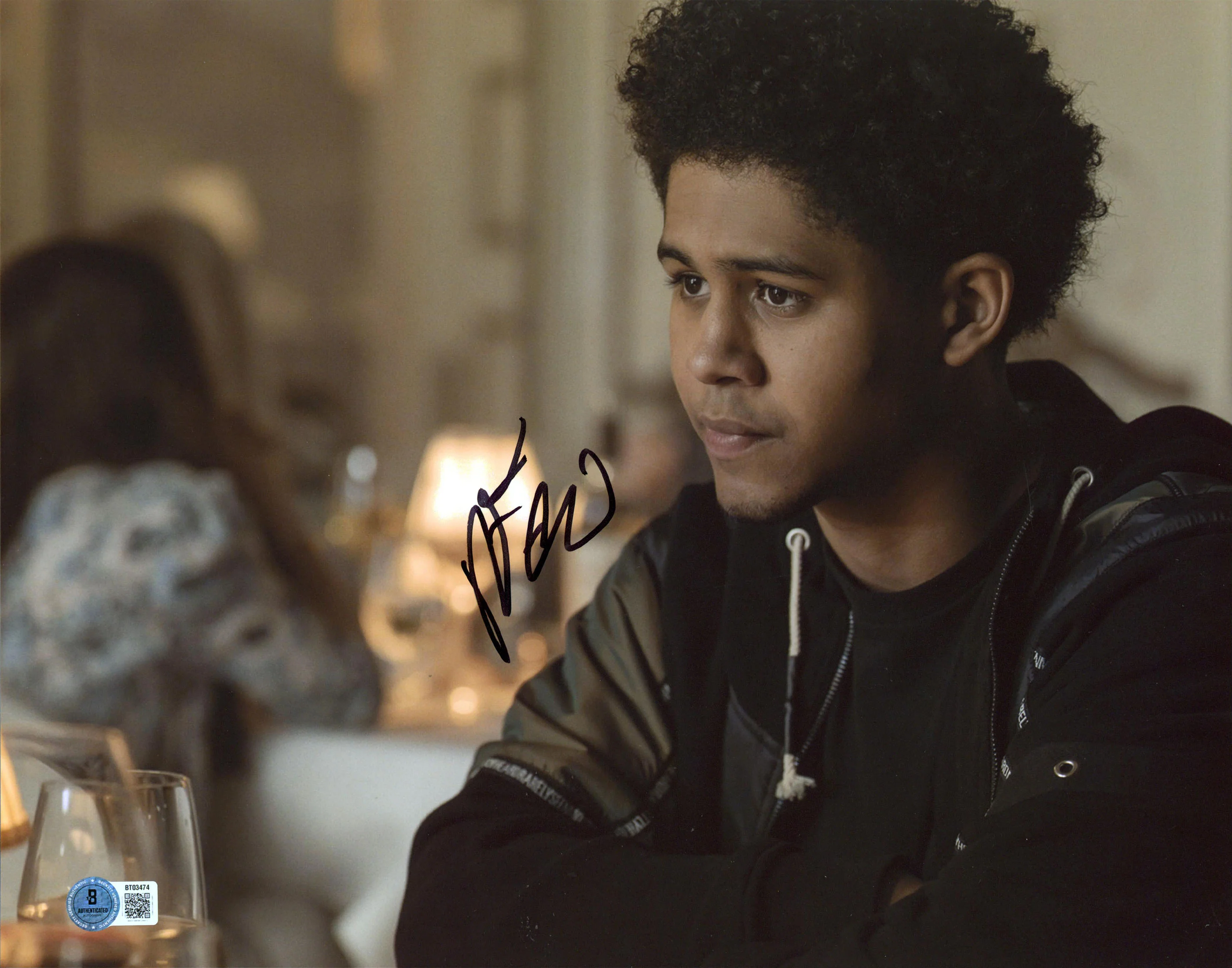 Rhenzy Feliz The Penguin Authentic Signed 11x14 Horizontal Photo BAS #BT03474 - Image 2