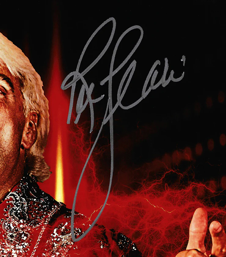 Ric Flair Autographed 11x14 Photo JSA Stock #203591 - Image 2