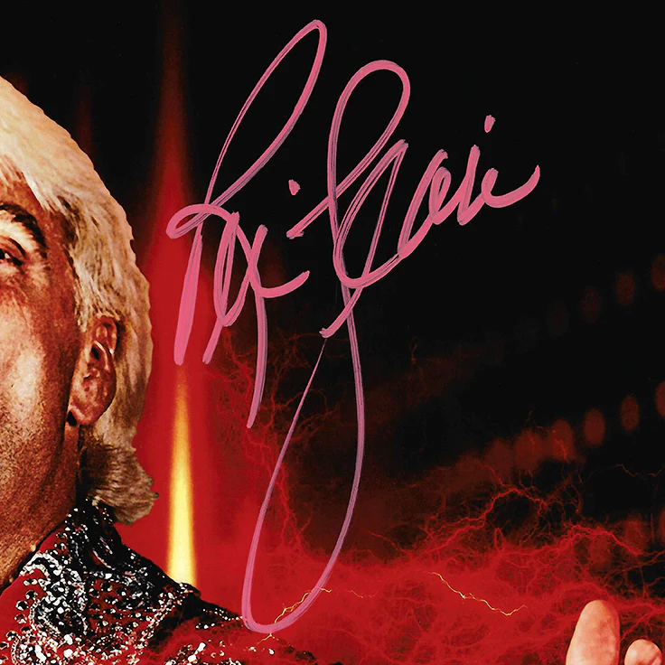 Ric Flair Autographed 11x14 Photo JSA Stock #203593 - Image 2