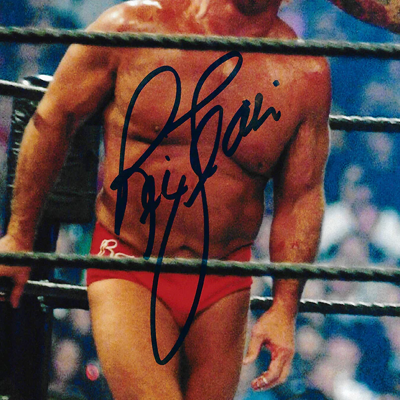 Ric Flair Autographed Framed 11x14 Photo WWE vs. Undertaker JSA Stock #256666 - Image 3
