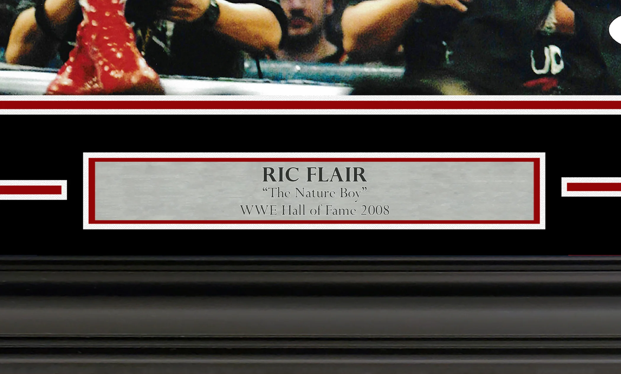 Ric Flair Autographed Framed 11x14 Photo WWE vs. Undertaker JSA Stock #256666 - Image 5