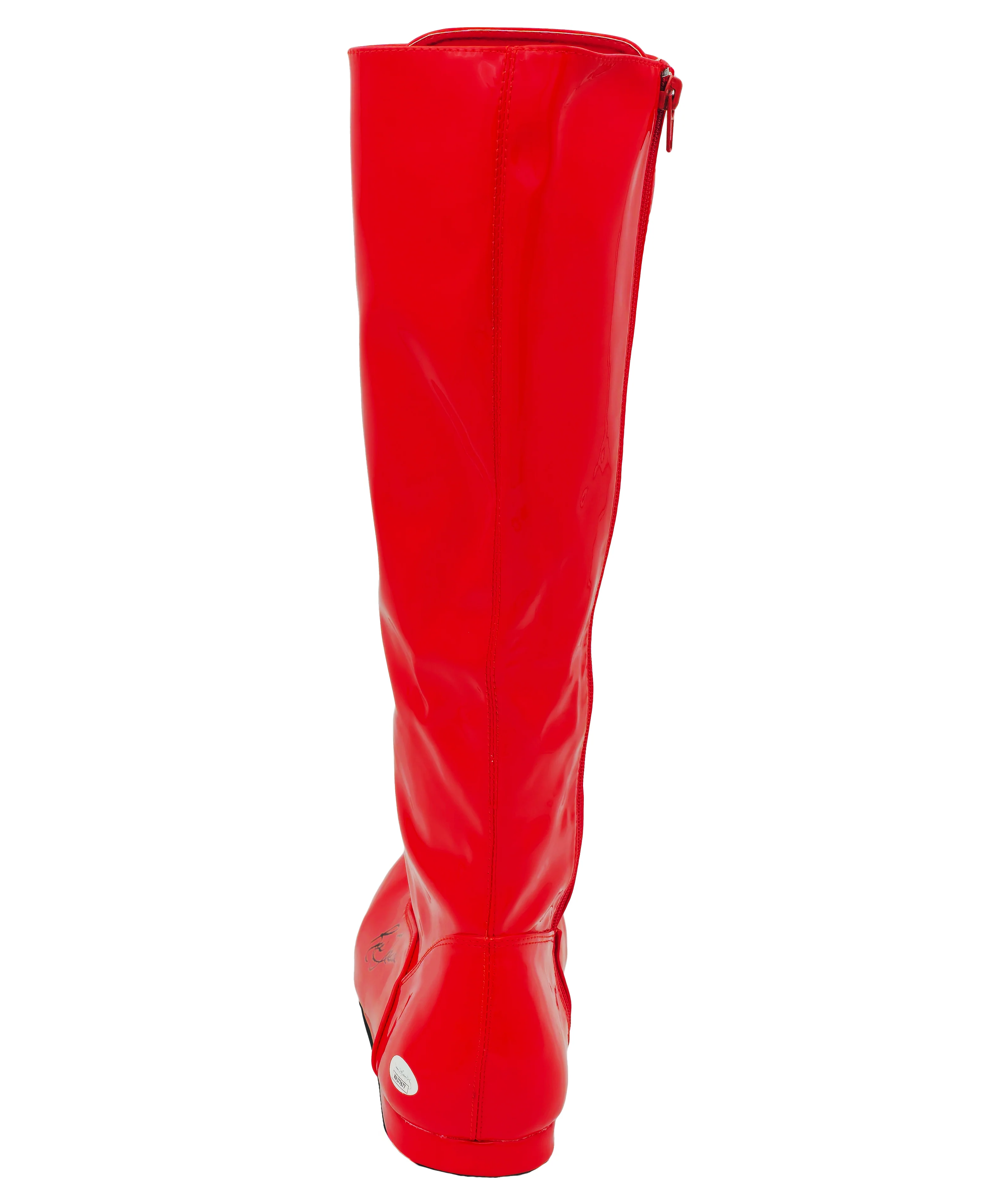 Ric Flair Autographed Red Left Footed Boot WWE JSA Stock #228117 - Image 4