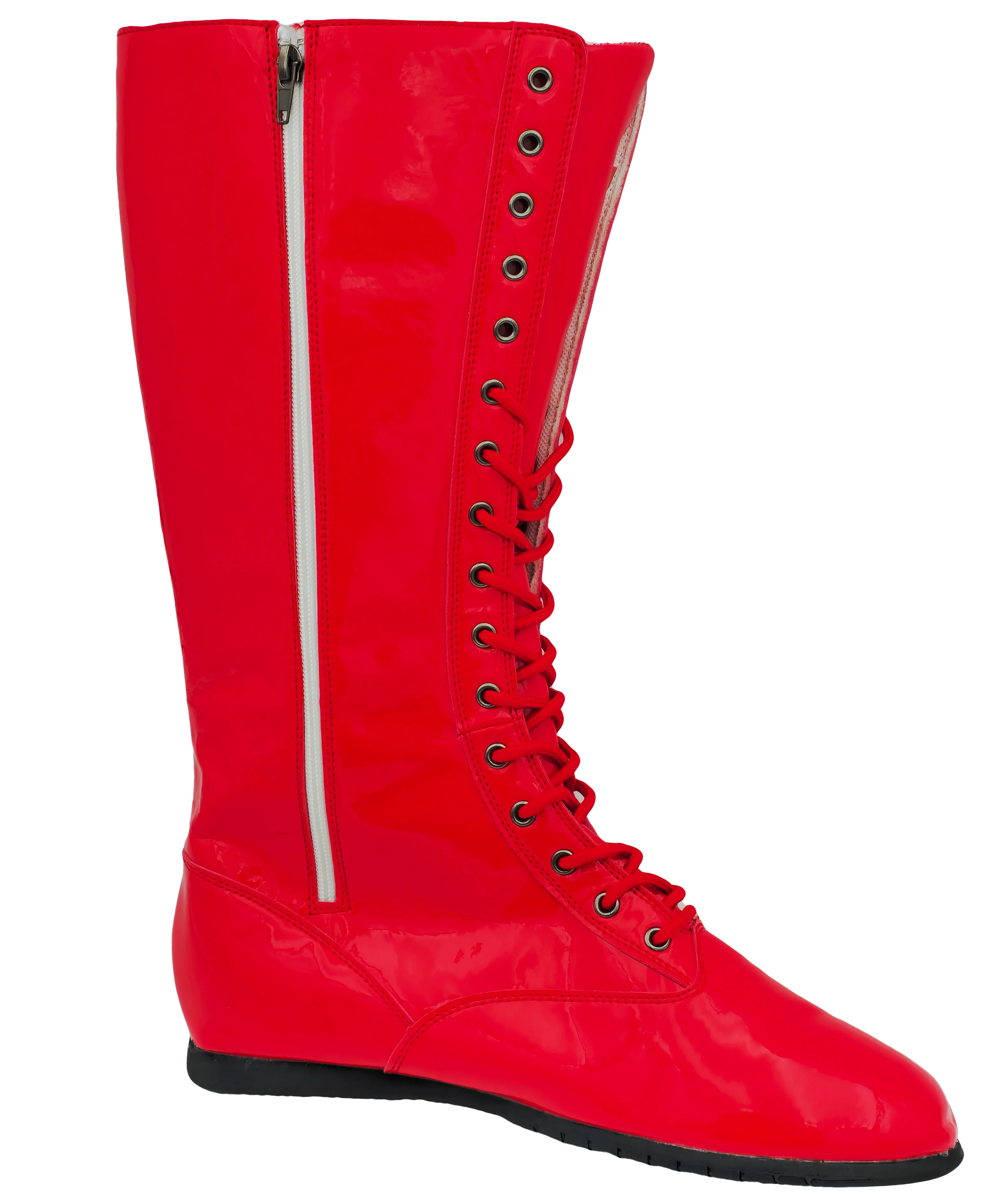 Ric Flair Autographed Red Left Footed Boot WWE "16x" JSA Stock #228119 - Image 3