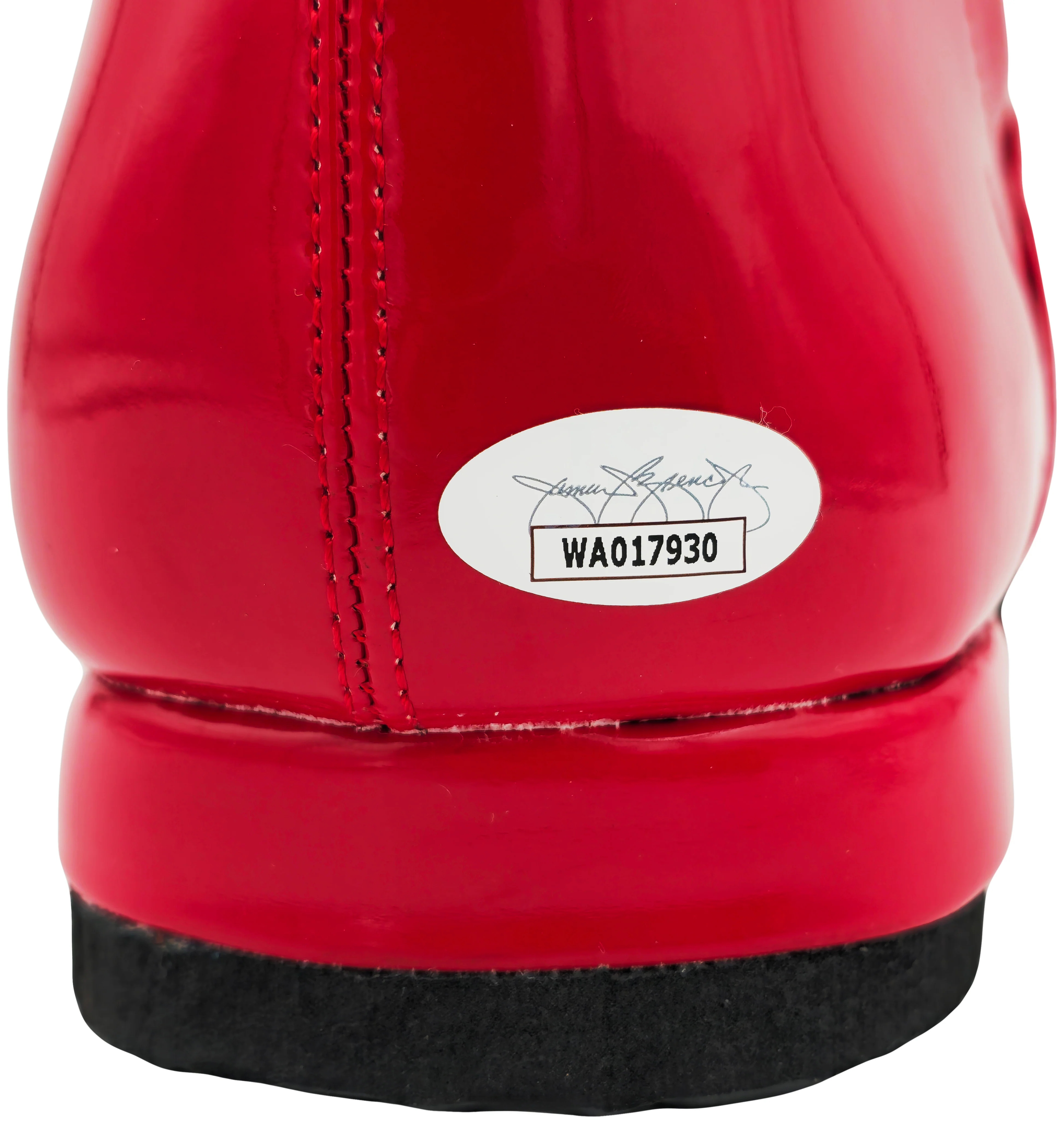 Ric Flair Autographed Red Right Footed Boot WWE "16x" JSA Stock #228115 - Image 5