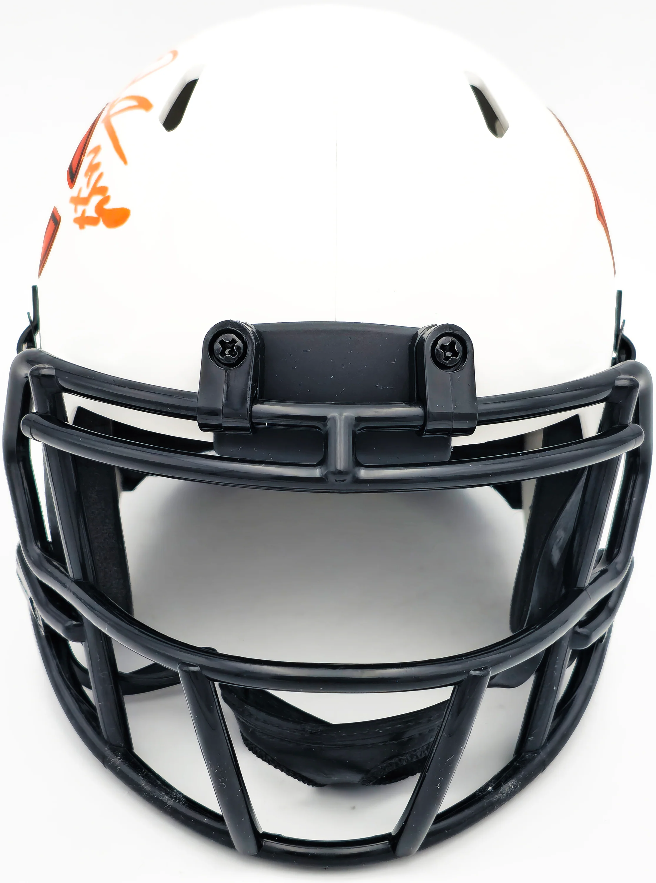Richard Dent Autographed Chicago Bears Lunar Eclipse White Speed Mini Helmet "MVP XX" Beckett BAS Witness Stock #230265 - Image 3
