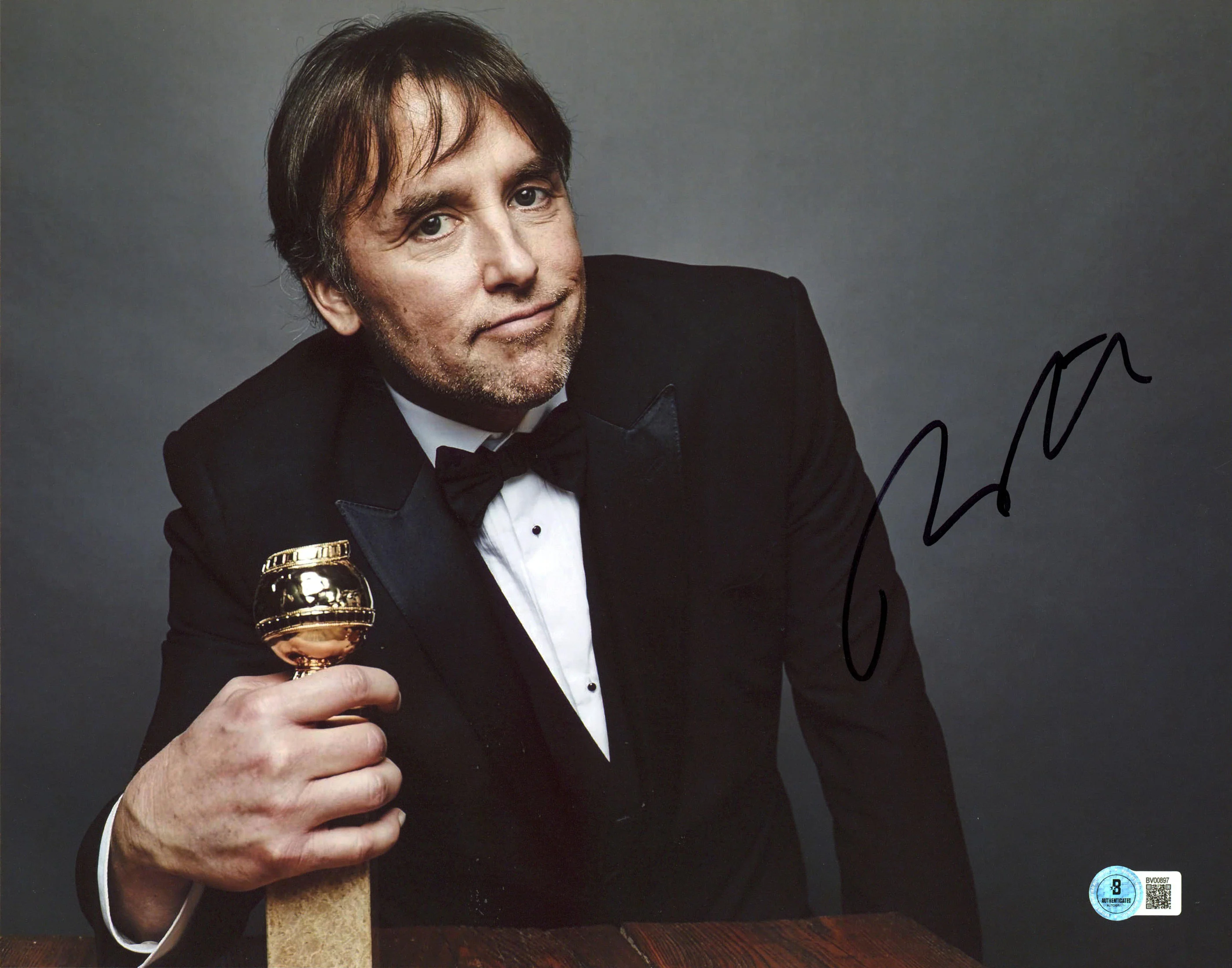 Richard Linklater Boyhood Authentic Signed 11x14 Horizontal Photo BAS #BV00897