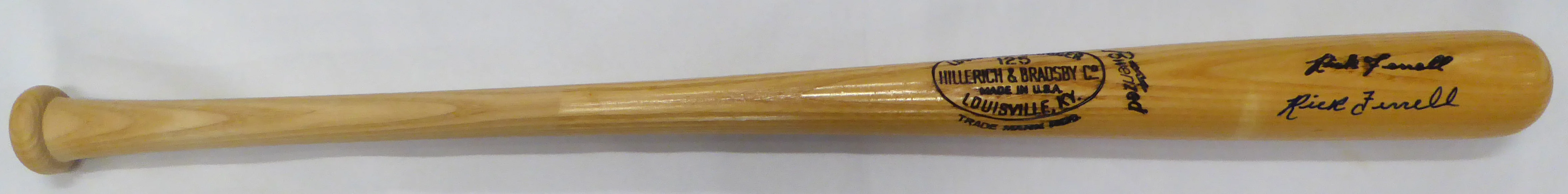 Rick Ferrell Autographed Louisville Slugger Bat Boston Red Sox Beckett BAS QR #BK44606 - Image 2