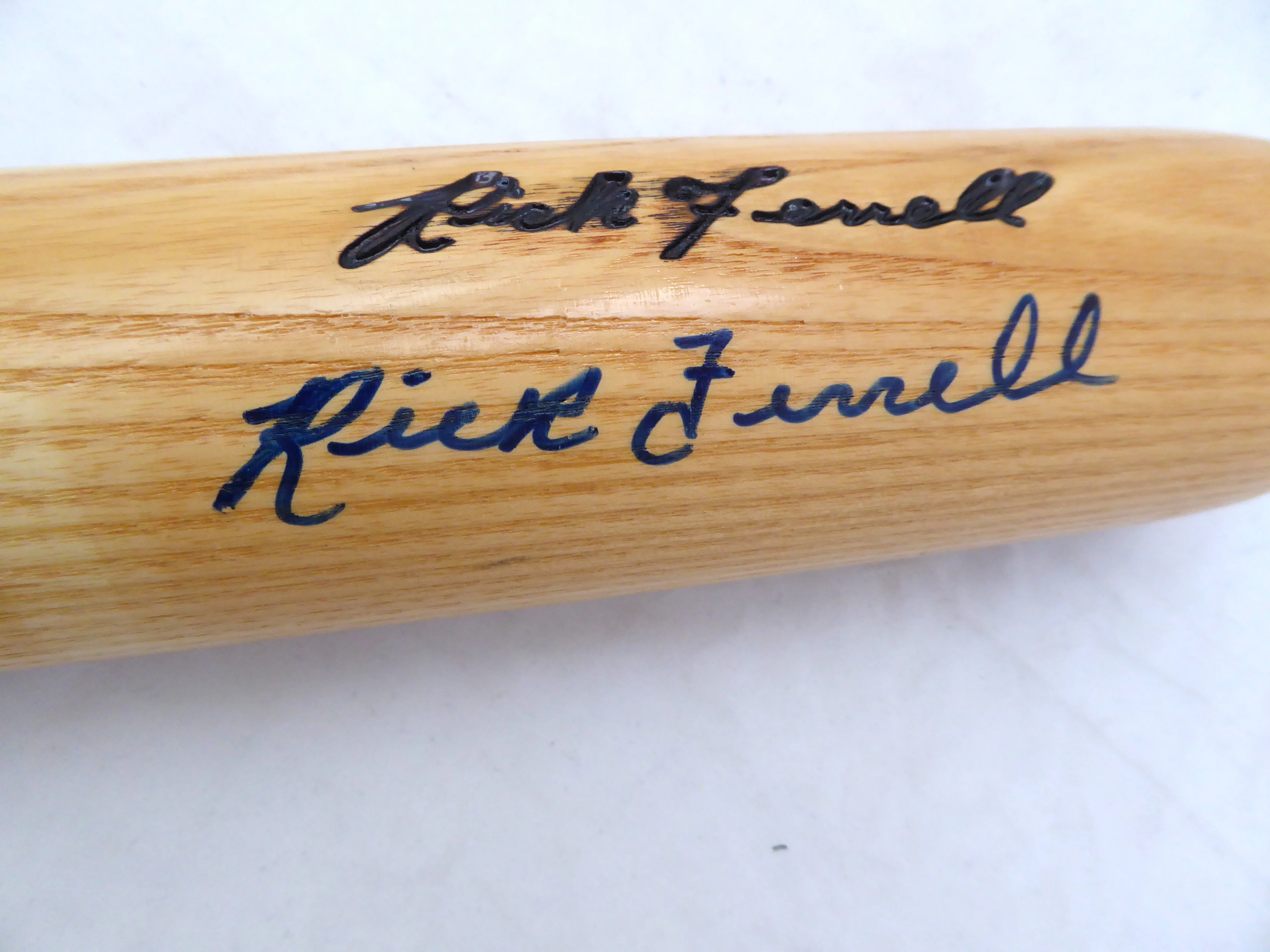 Rick Ferrell Autographed Louisville Slugger Bat Boston Red Sox Beckett BAS QR #BK44606 - Image 4
