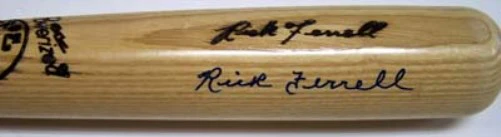 Rick Ferrell Autographed Louisville Slugger Bat Boston Red Sox PSA/DNA #J49541 - Image 2
