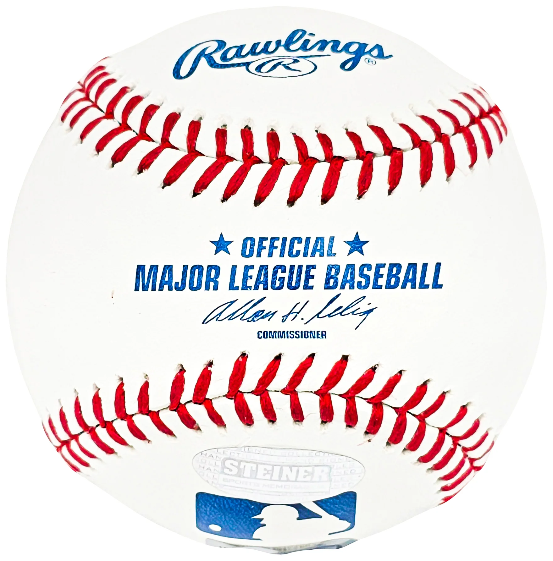 Rickey Henderson Autographed Official MLB Baseball Oakland A's, New York Yankees "HOF 2009" MLB Holo & Steiner Holo SKU #213866 - Image 2