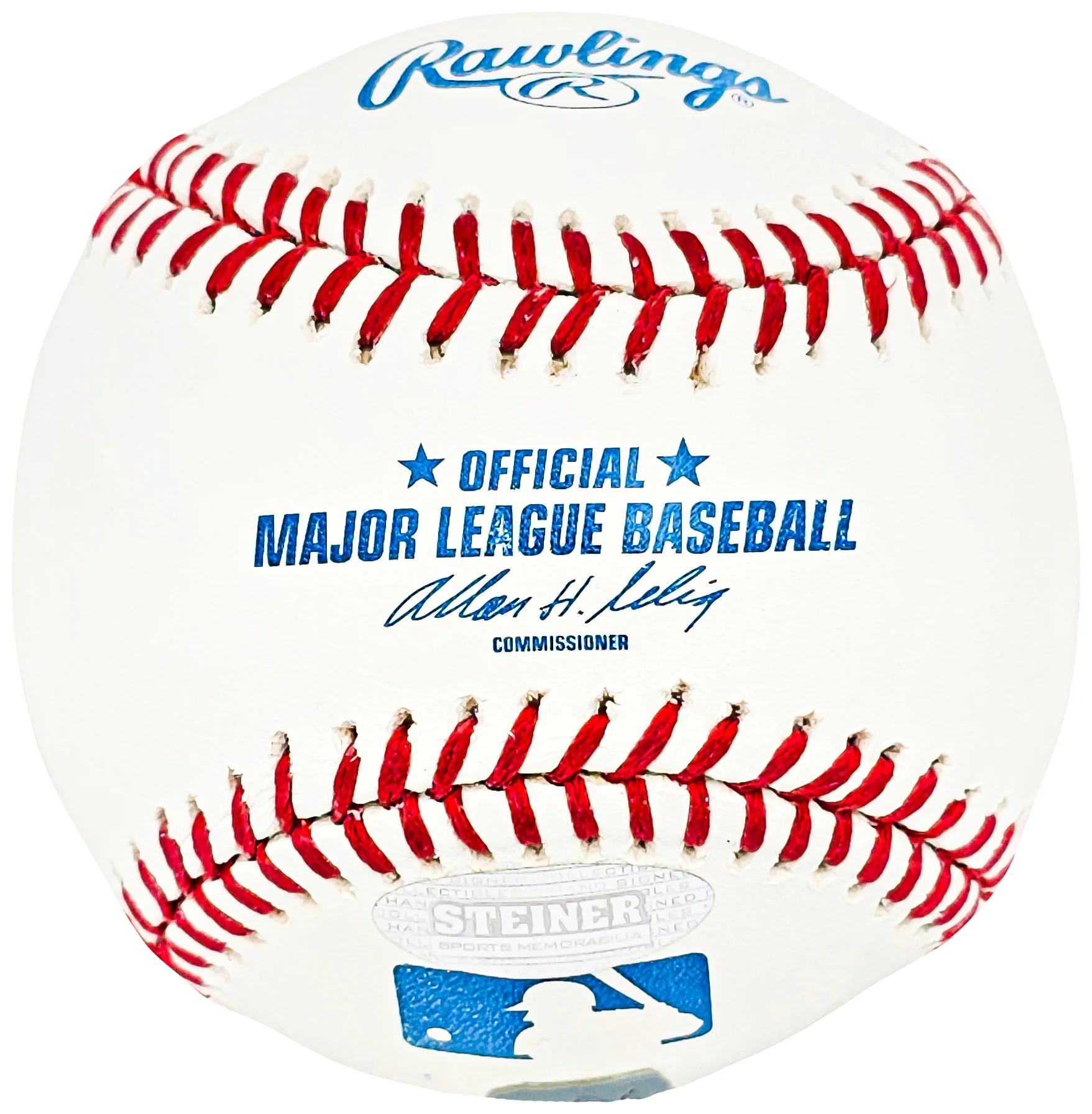 Rickey Henderson Autographed Official MLB Baseball Oakland A's, New York Yankees "HOF 2009" MLB Holo & Steiner Holo SKU #213877 - Image 2