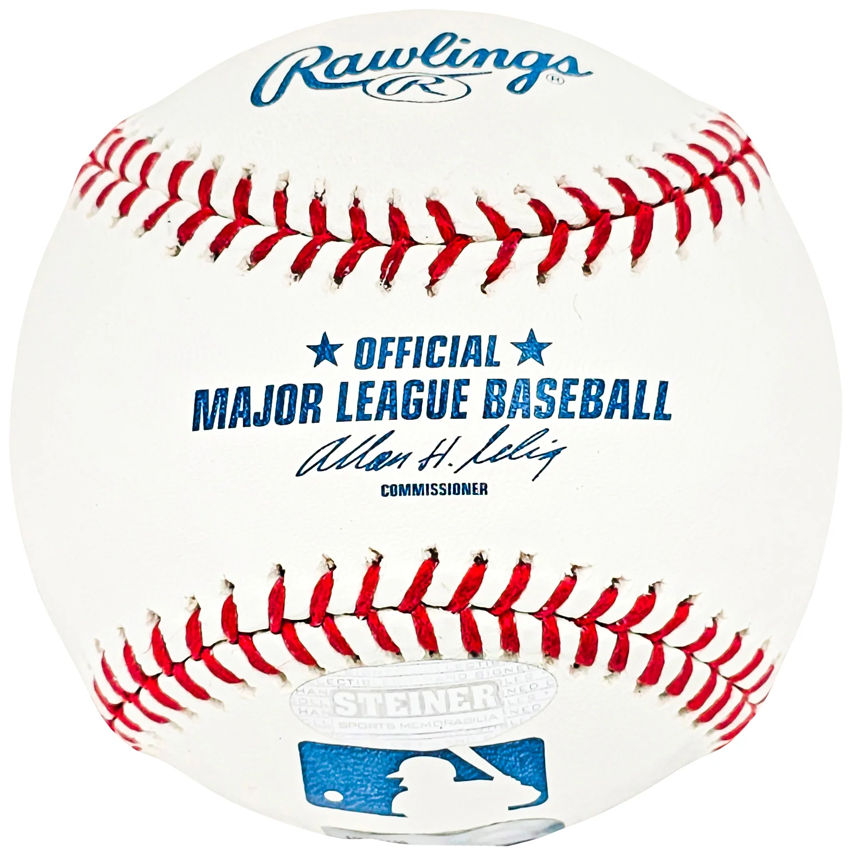 Rickey Henderson Autographed Official MLB Baseball Oakland A's, New York Yankees "HOF 2009" MLB Holo & Steiner Holo SKU #213879 - Image 2