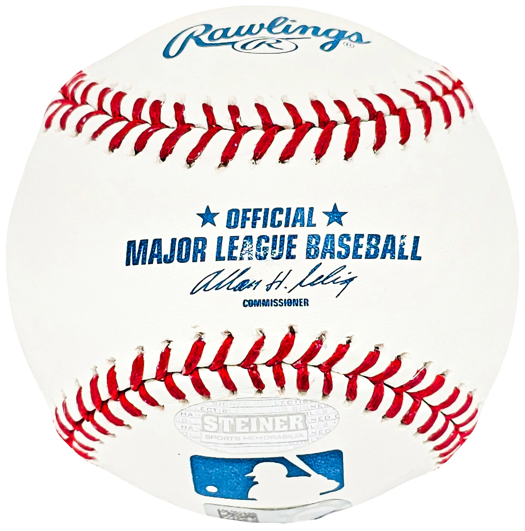 Rickey Henderson Autographed Official MLB Baseball Oakland A's, New York Yankees "HOF 2009" MLB Holo & Steiner Holo SKU #213882 - Image 2