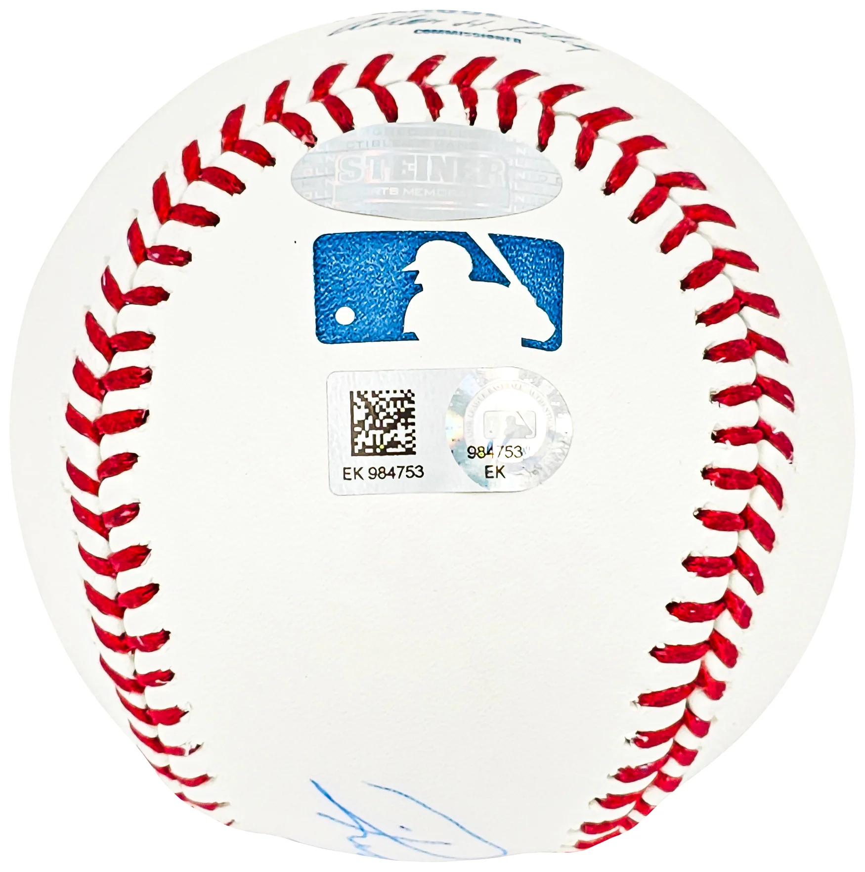 Rickey Henderson Autographed Official MLB Baseball Oakland A's, New York Yankees "HOF 2009" MLB Holo & Steiner Holo SKU #213882 - Image 3