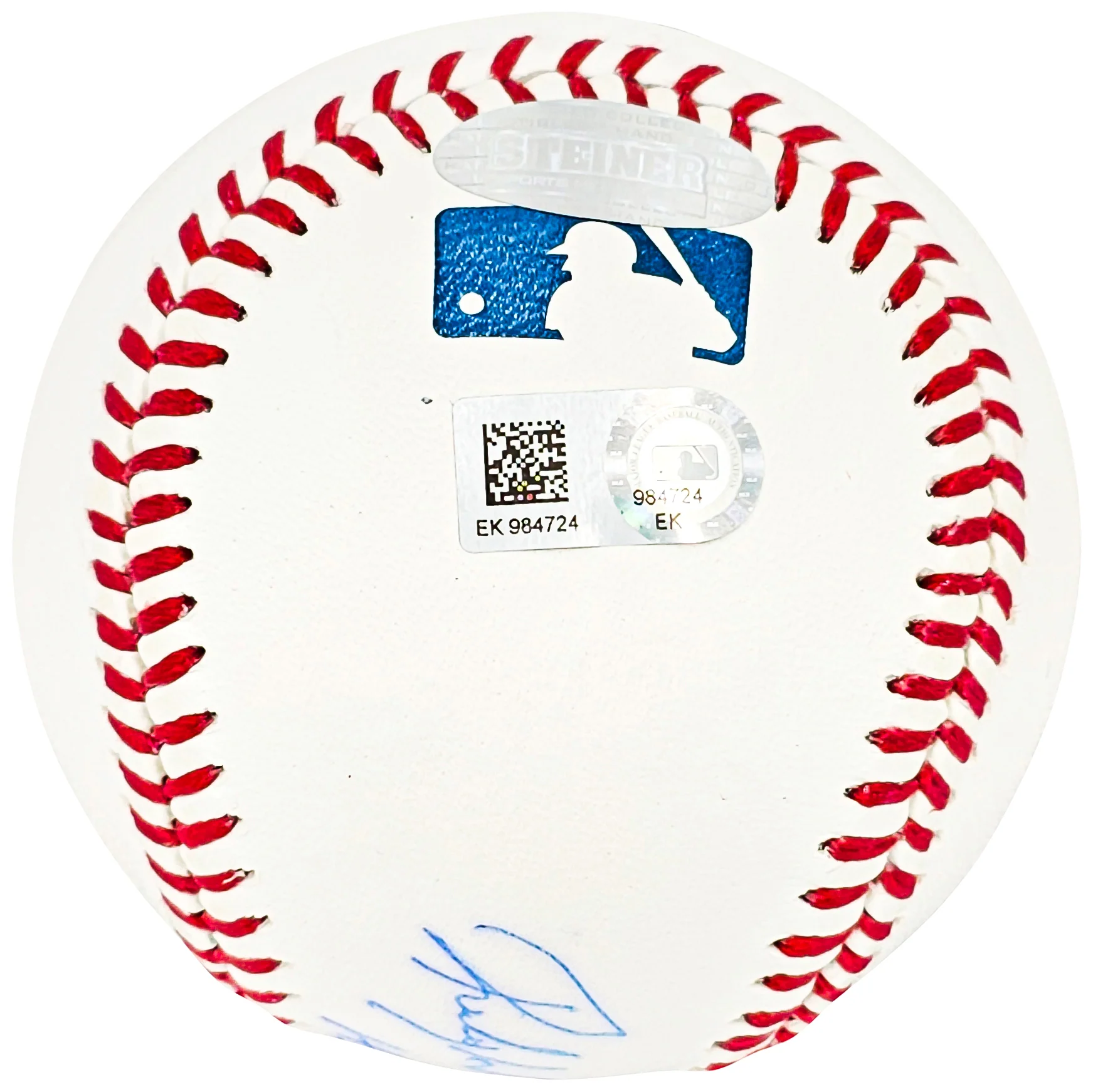 Rickey Henderson Autographed Official MLB Baseball Oakland A's, New York Yankees "HOF 2009" MLB Holo & Steiner Holo SKU #213883 - Image 3