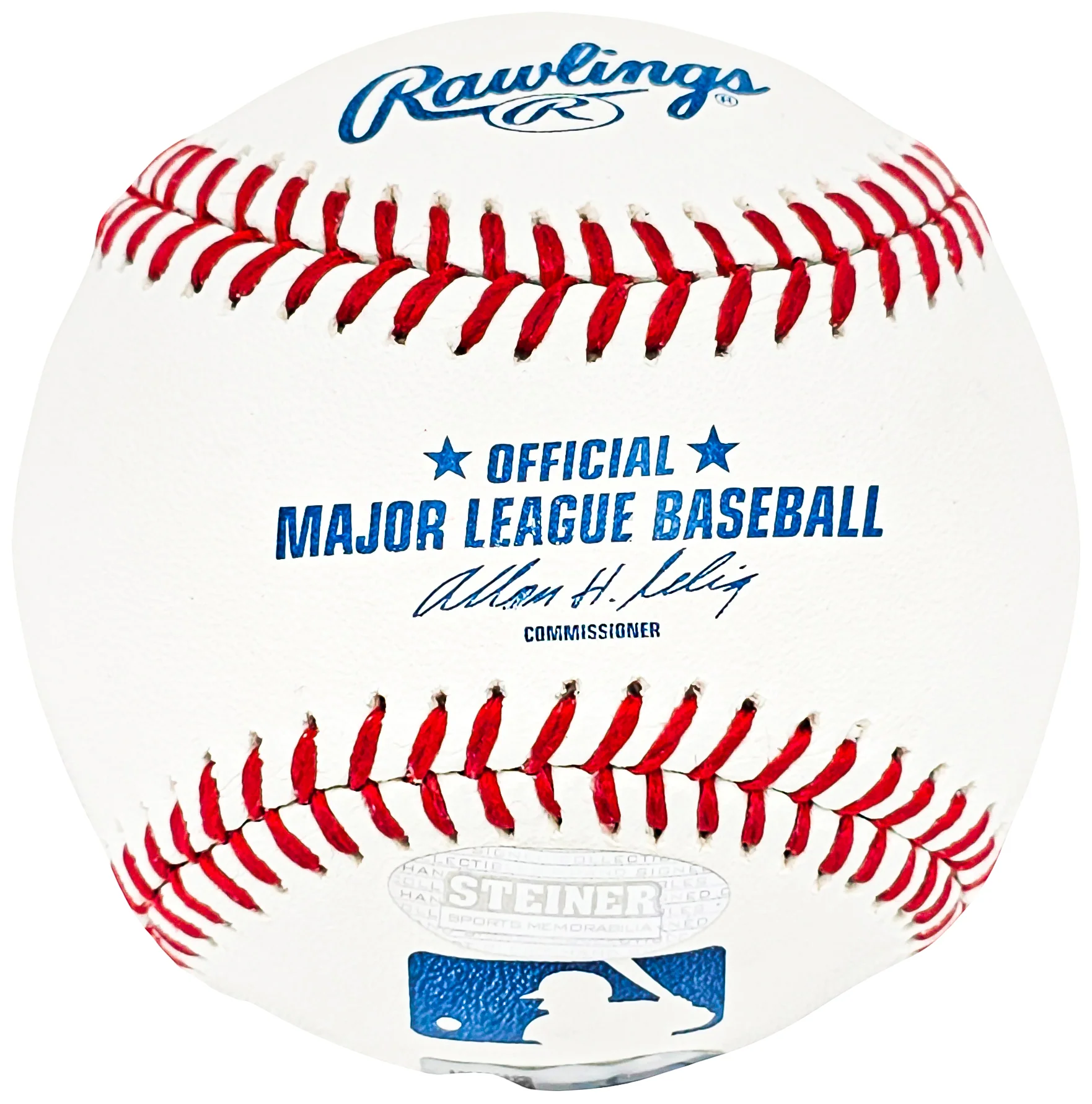 Rickey Henderson Autographed Official MLB Baseball Oakland A's, New York Yankees "HOF 2009" MLB Holo & Steiner Holo SKU #213884 - Image 2