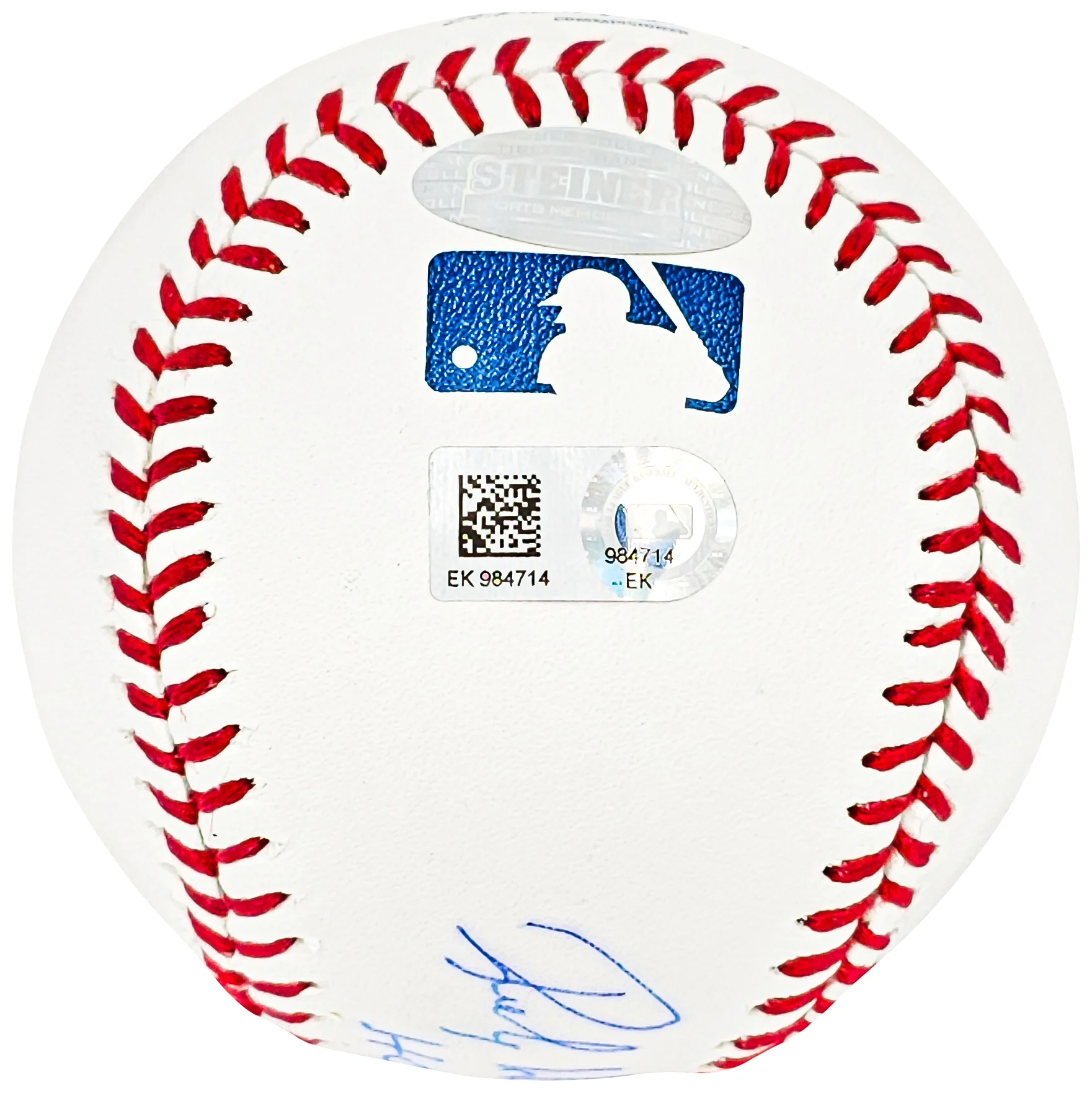 Rickey Henderson Autographed Official MLB Baseball Oakland A's, New York Yankees "HOF 2009" MLB Holo & Steiner Holo SKU #213884 - Image 3