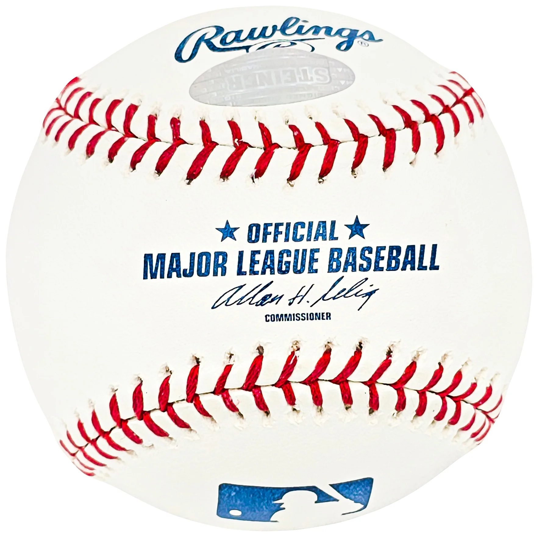 Rickey Henderson Autographed Official MLB Baseball Oakland A's, New York Yankees "HOF 2009" Steiner Holo SKU #213885 - Image 2