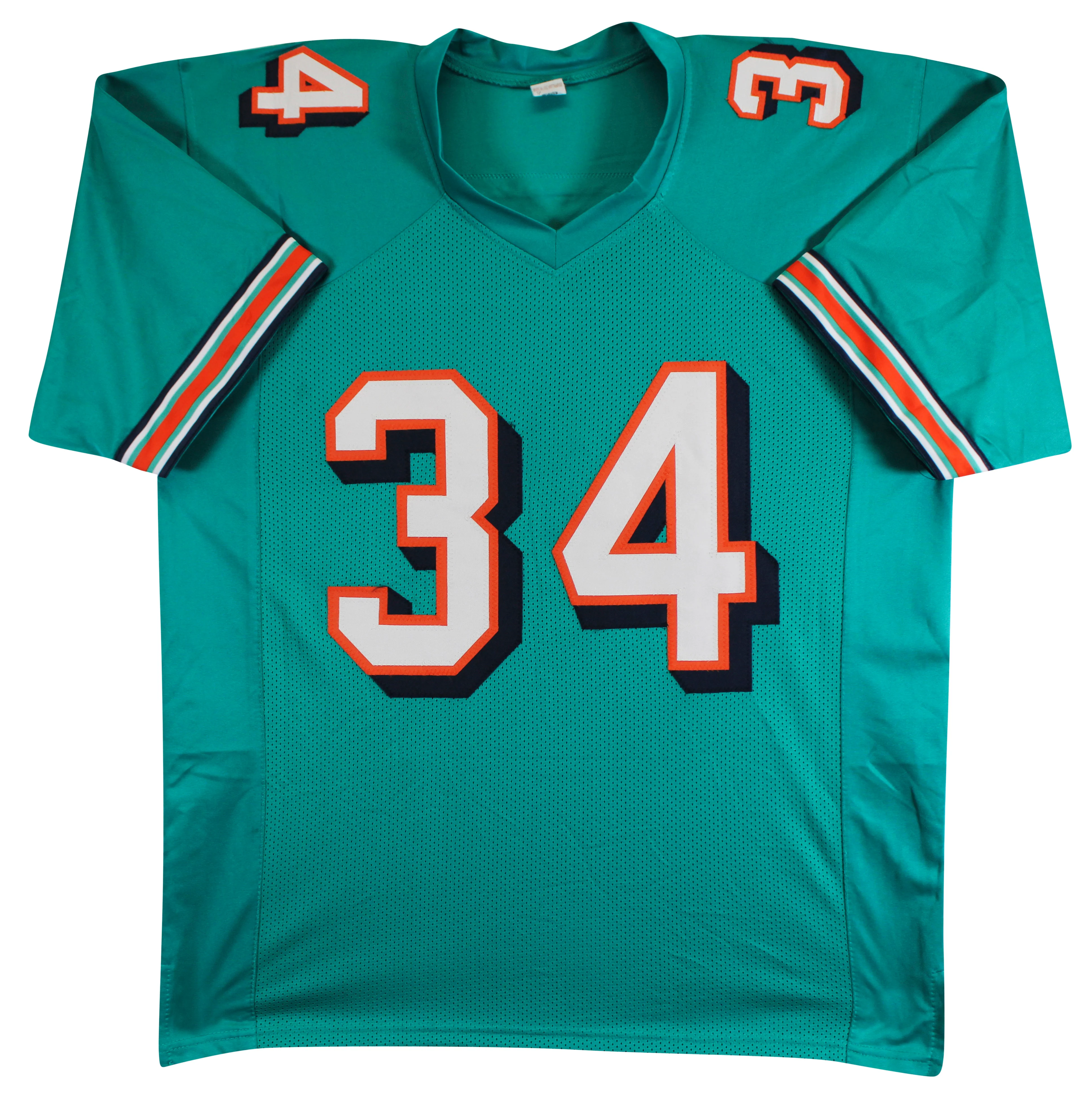 Ricky Williams Authentic Signed Teal Pro Style Jersey Autographed JSA Witness - Image 4