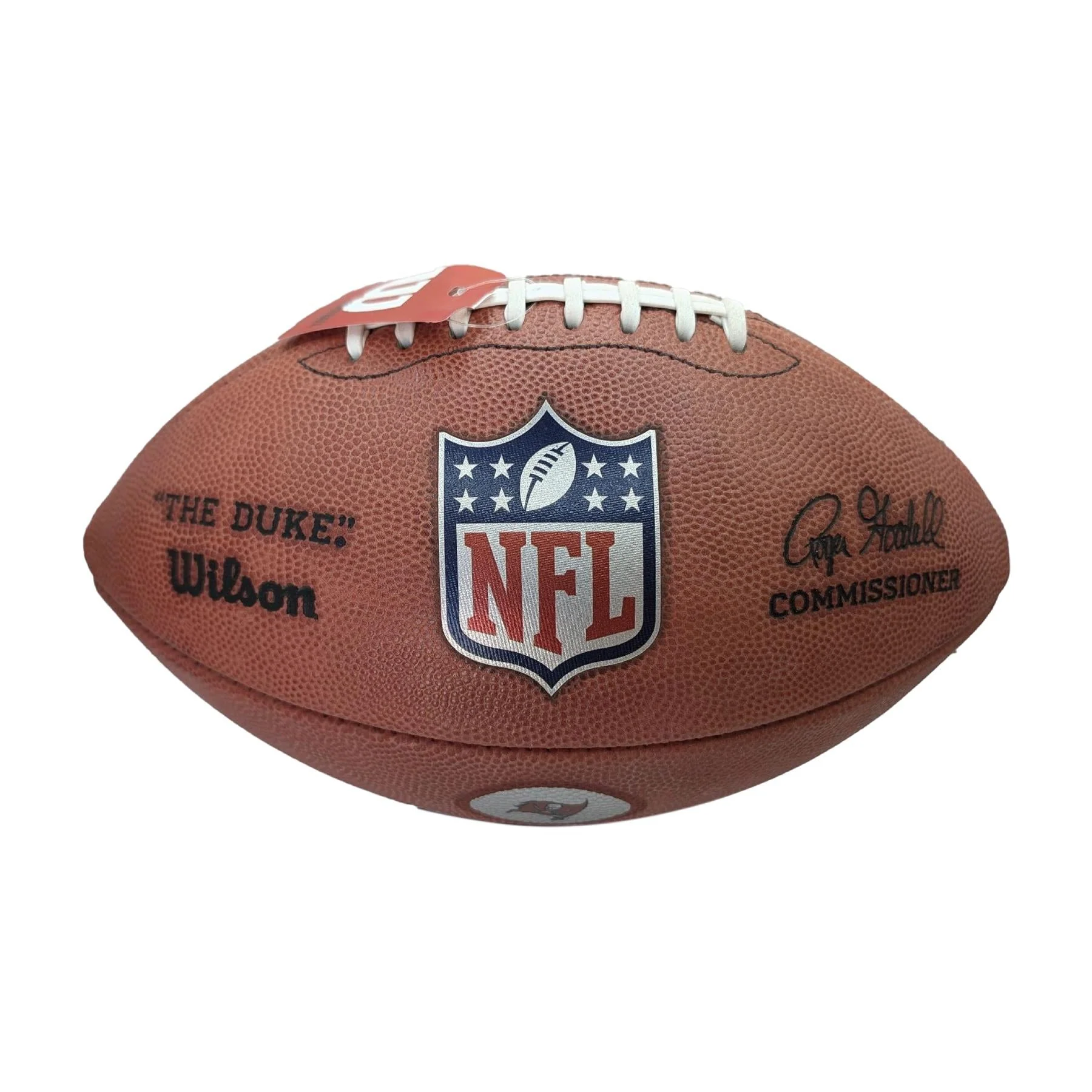 Rob Gronkowski Autographed Tampa Bay Buccaneers Wilson Duke Official NFL Logo Football - Image 2